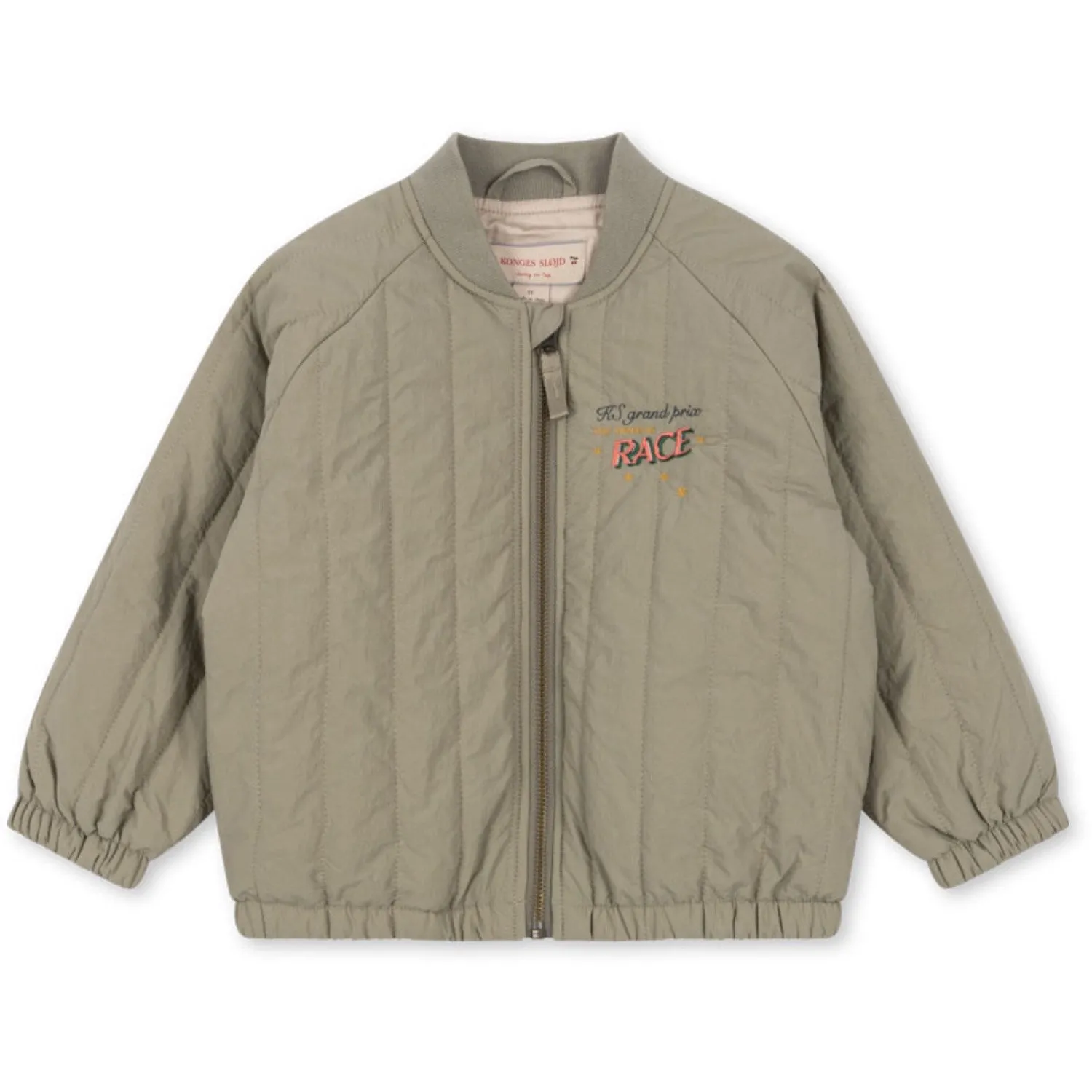 Konges Sl?jd Laurel Oak Juno Bomber Jacket Cropped-Length Box-Pleat