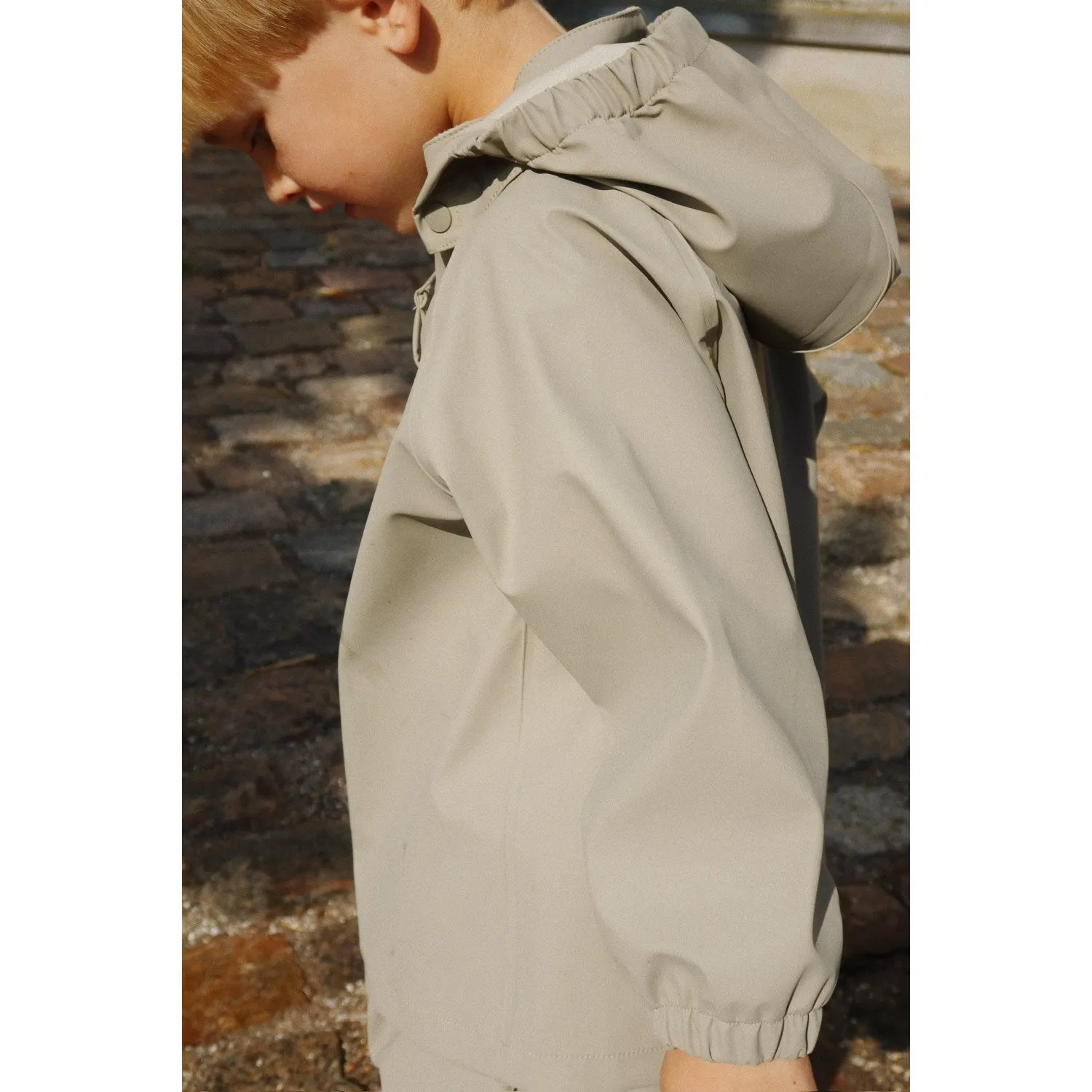 Storm Function Hiking Outfit Konges Sl?jd Laurel Oak Plainy Rain Set