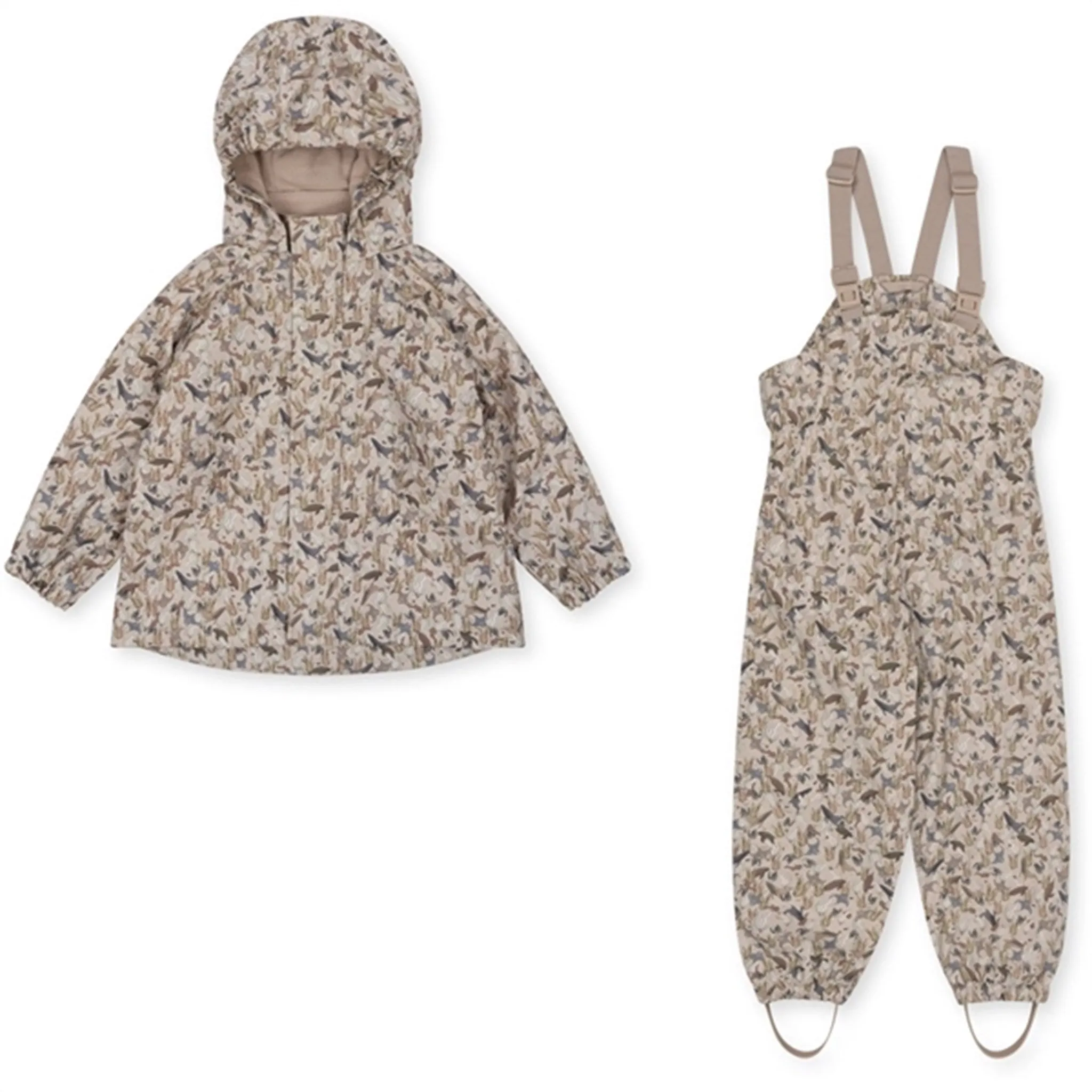 Konges Sl?jd Le Grand Bleu Rainy Palme Rain Set Trail Wear Weekend Fit