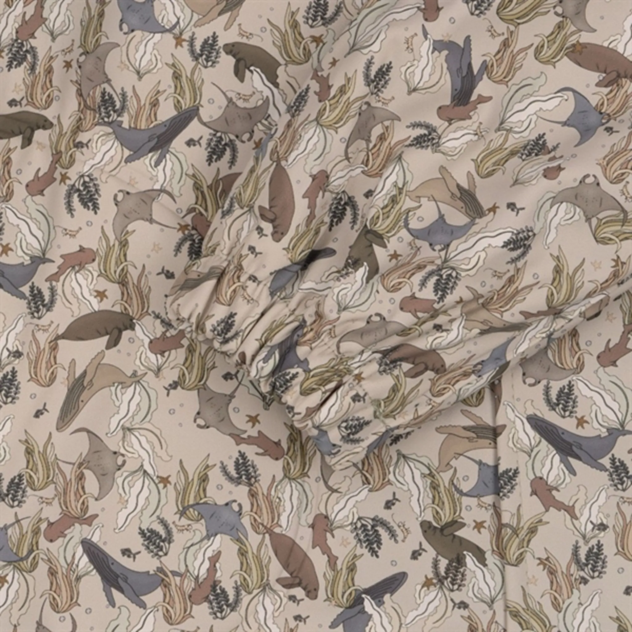 Konges Sl?jd Le Grand Bleu Rainy Palme Rain Set Travel Ready Run Safe