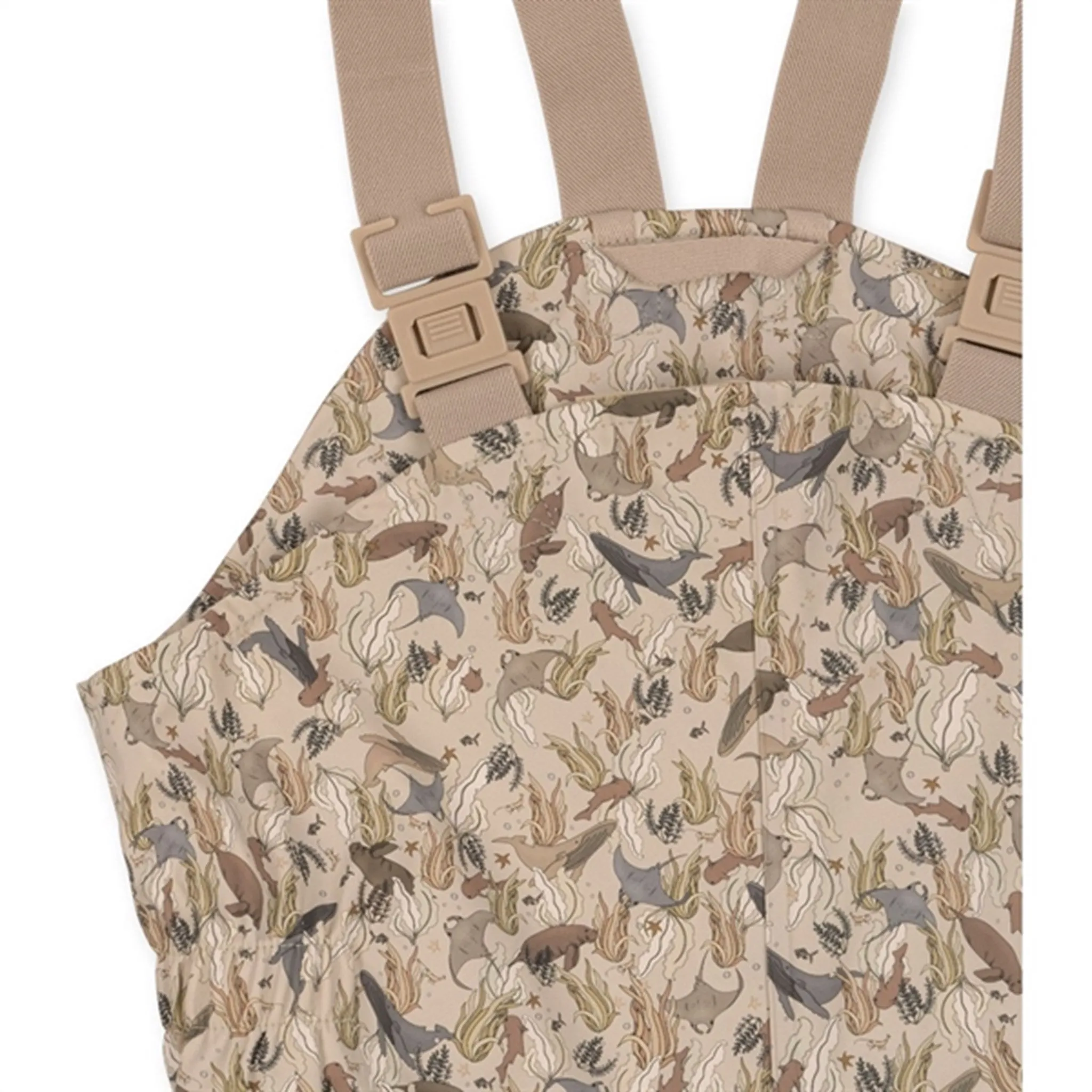 Packable Coat Odor Resistant Konges Sl?jd Le Grand Bleu Rainy Palme Rain Set