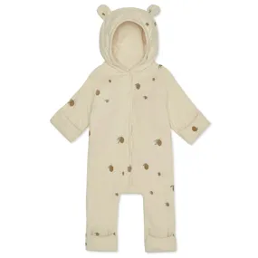 All-season Elastic-Cuff Konges Sl?jd Lemon Baby Onesie