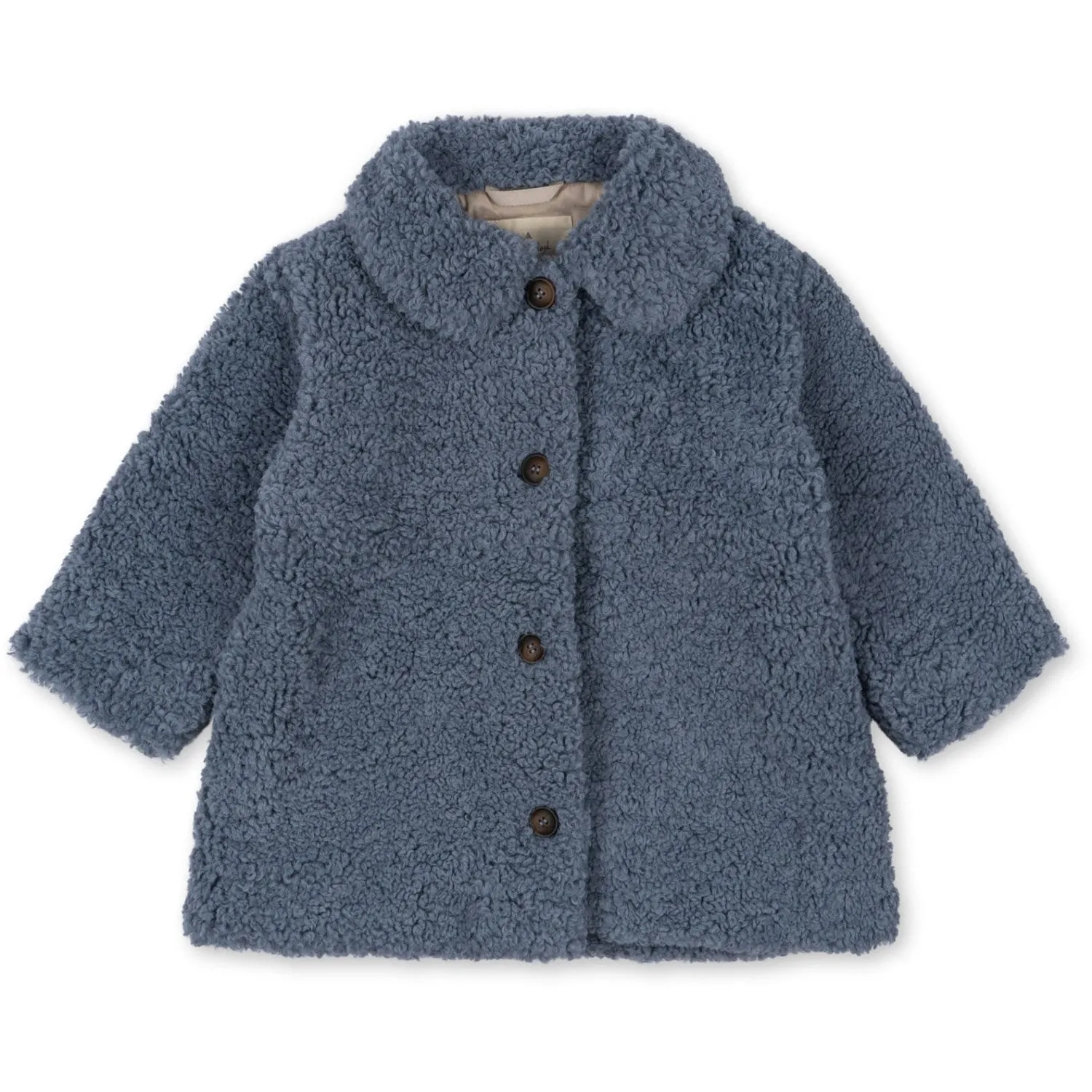 LowProfile Seam Design Bohemian Konges Sl?jd Light Blue Tillie Coat