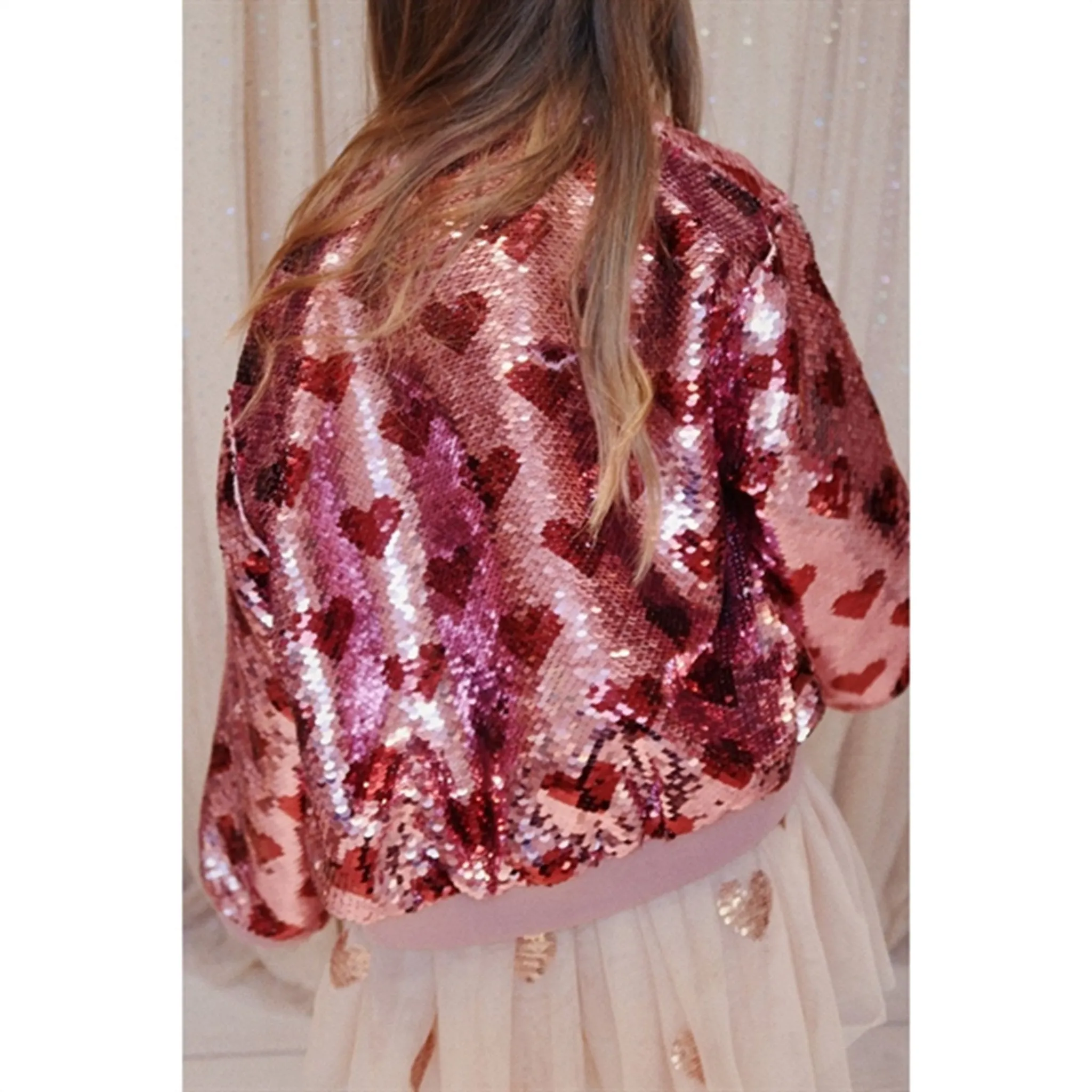 HighCollar Design Travel Ready Konges Sl?jd Lulu Bomber Jacket Junior Coeur