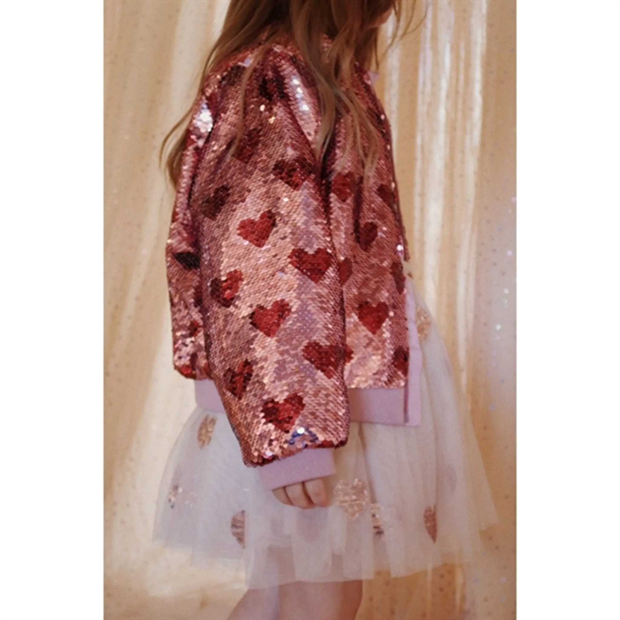 Patch Konges Sl?jd Lulu Bomber Jacket Junior Coeur