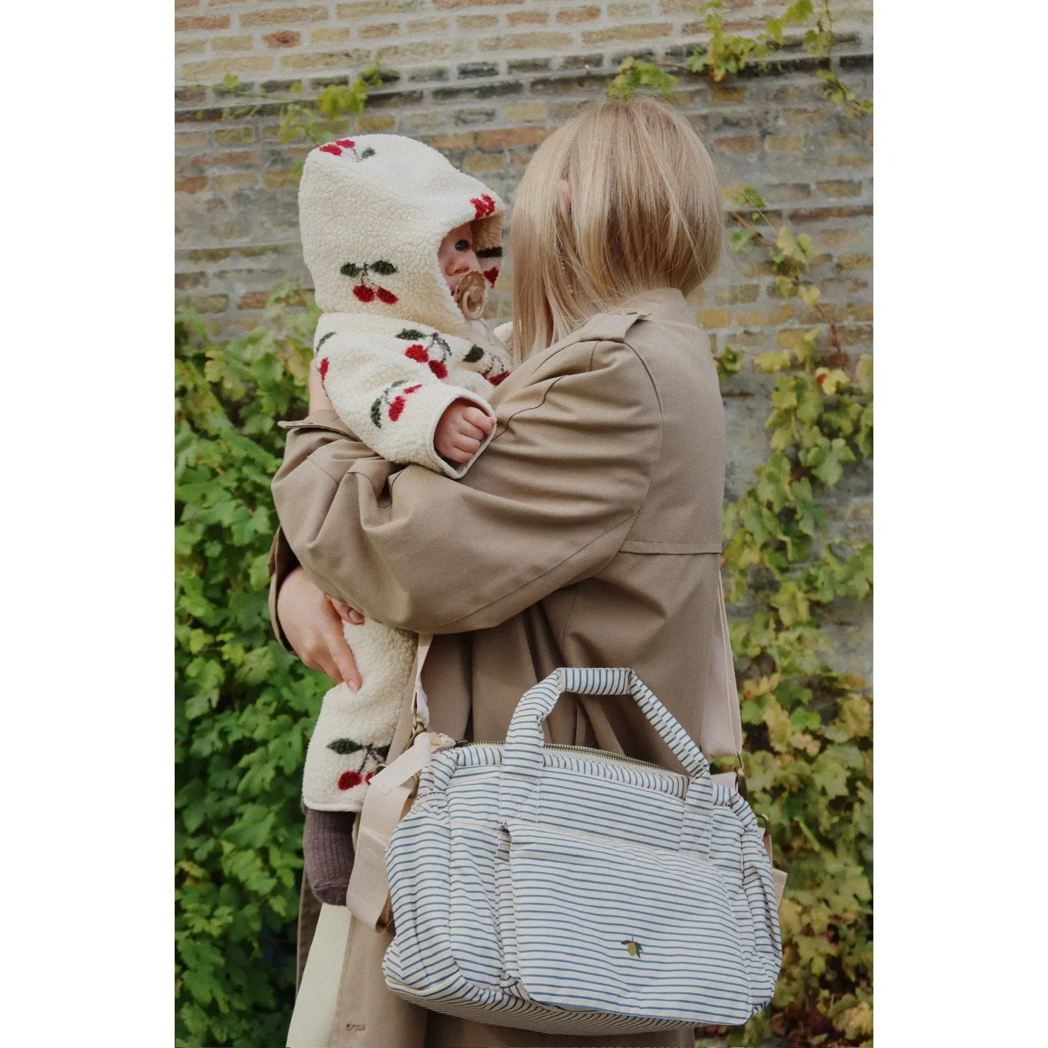 Konges Sl?jd Ma Grande Cerise Jody Teddy Onesie Grs Detachable-Detail Practical layering blouse