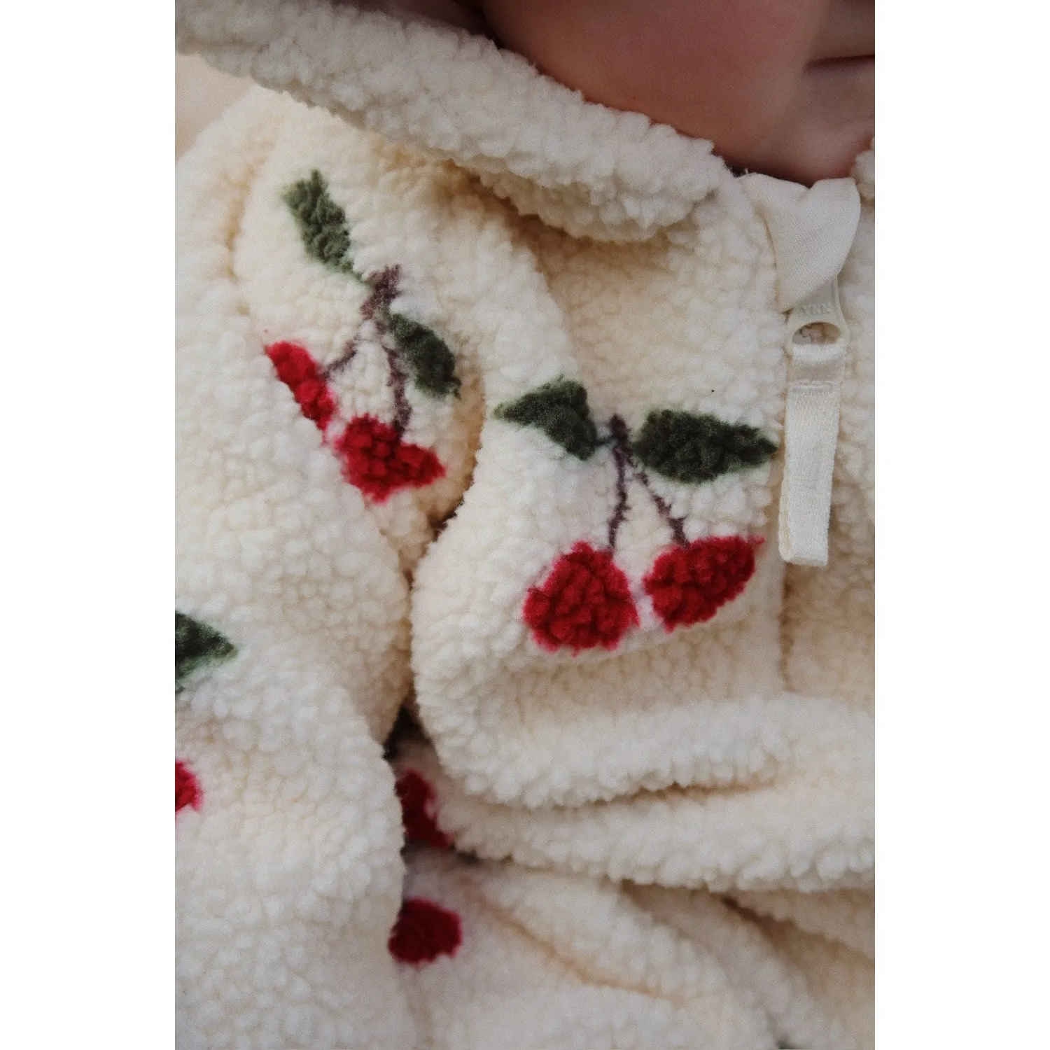 Konges Sl?jd Ma Grande Cerise Jody Teddy Onesie Grs Comfortable spring blouse Statement-Buttons