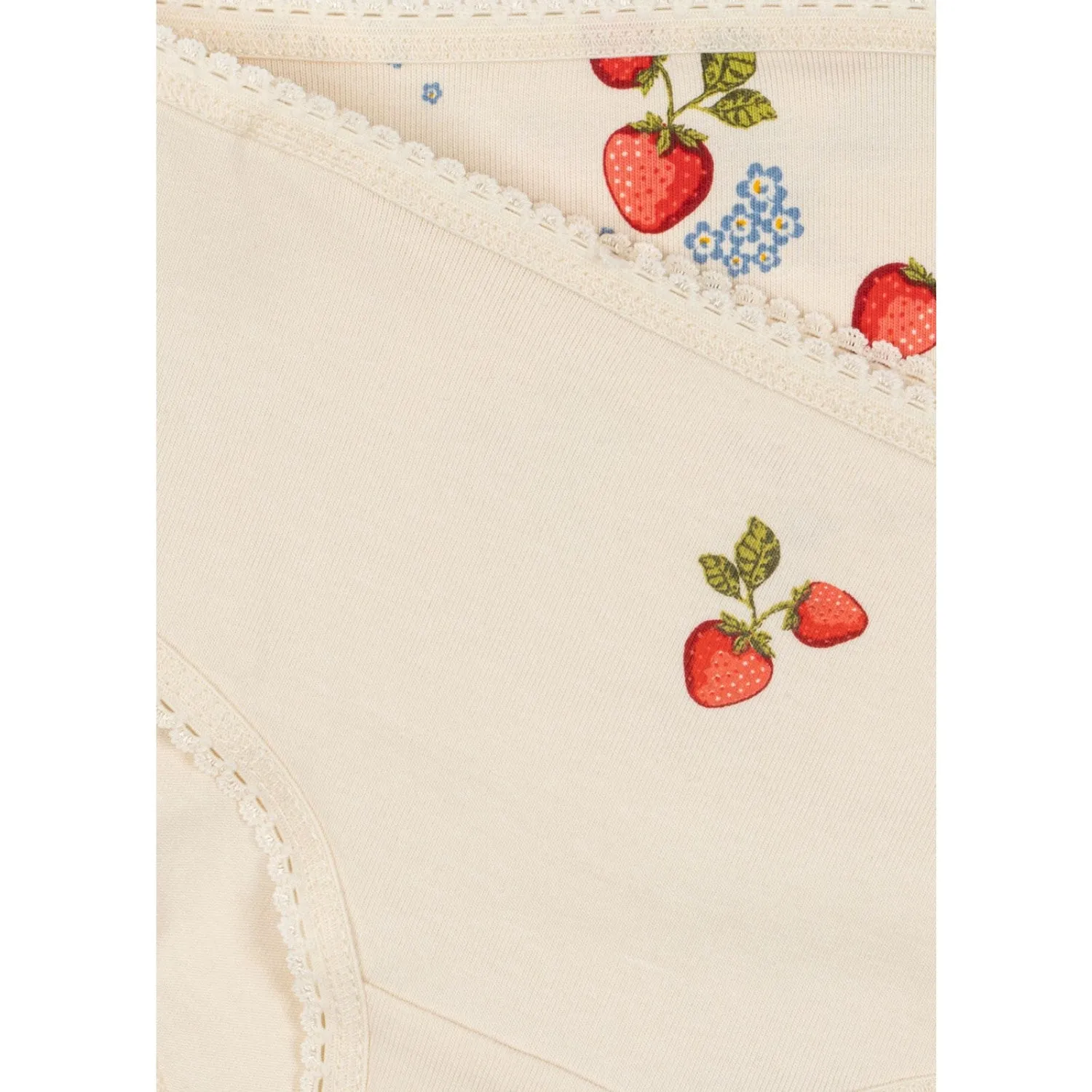 Konges Sl?jd Marmalade Mix Basic 2 Pack Girl Underpants Gots Noise Reduced Zippers