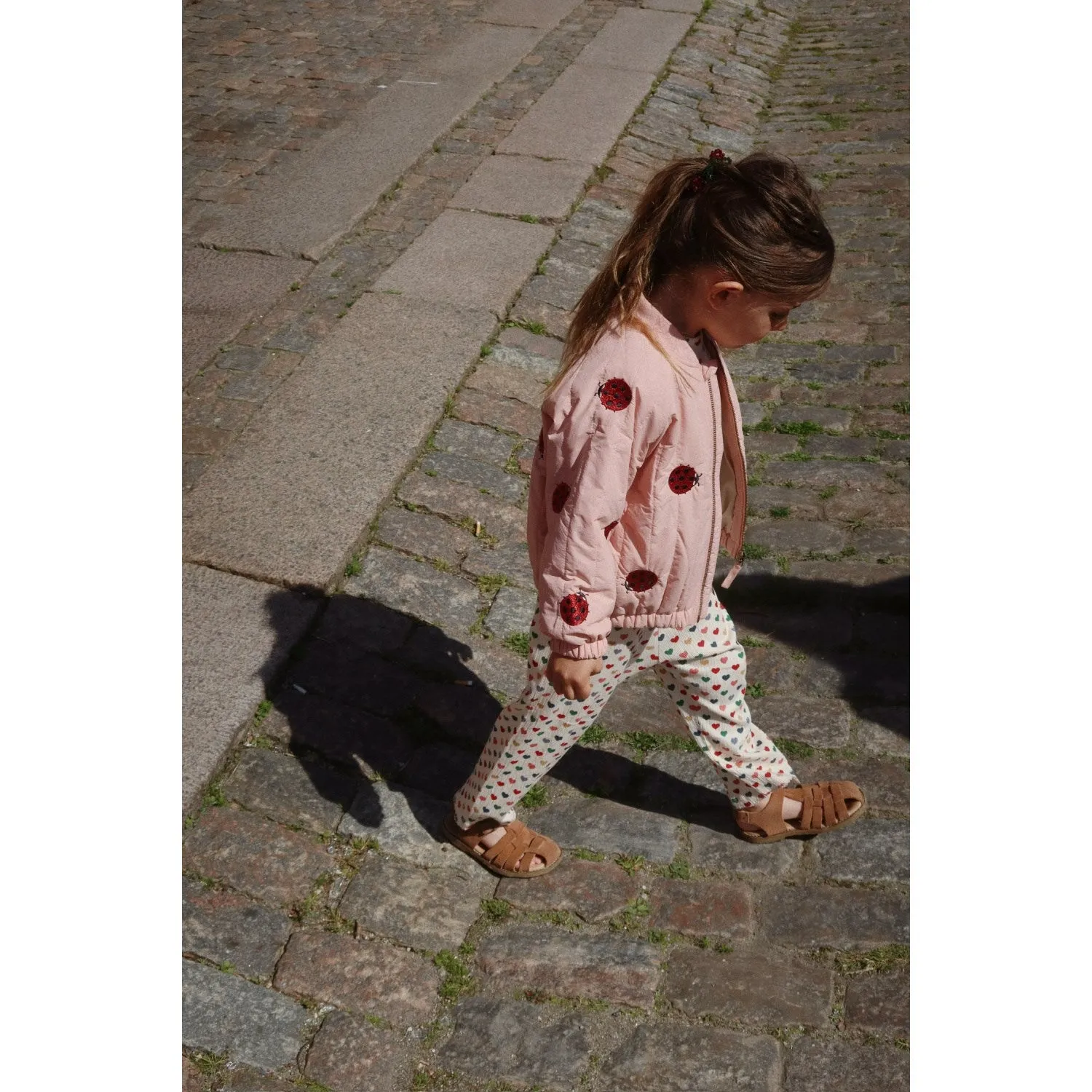 Konges Sl?jd Mellow Rose Juno Bomber Jacket Mandarin-Collar Wrinkle-Resistant