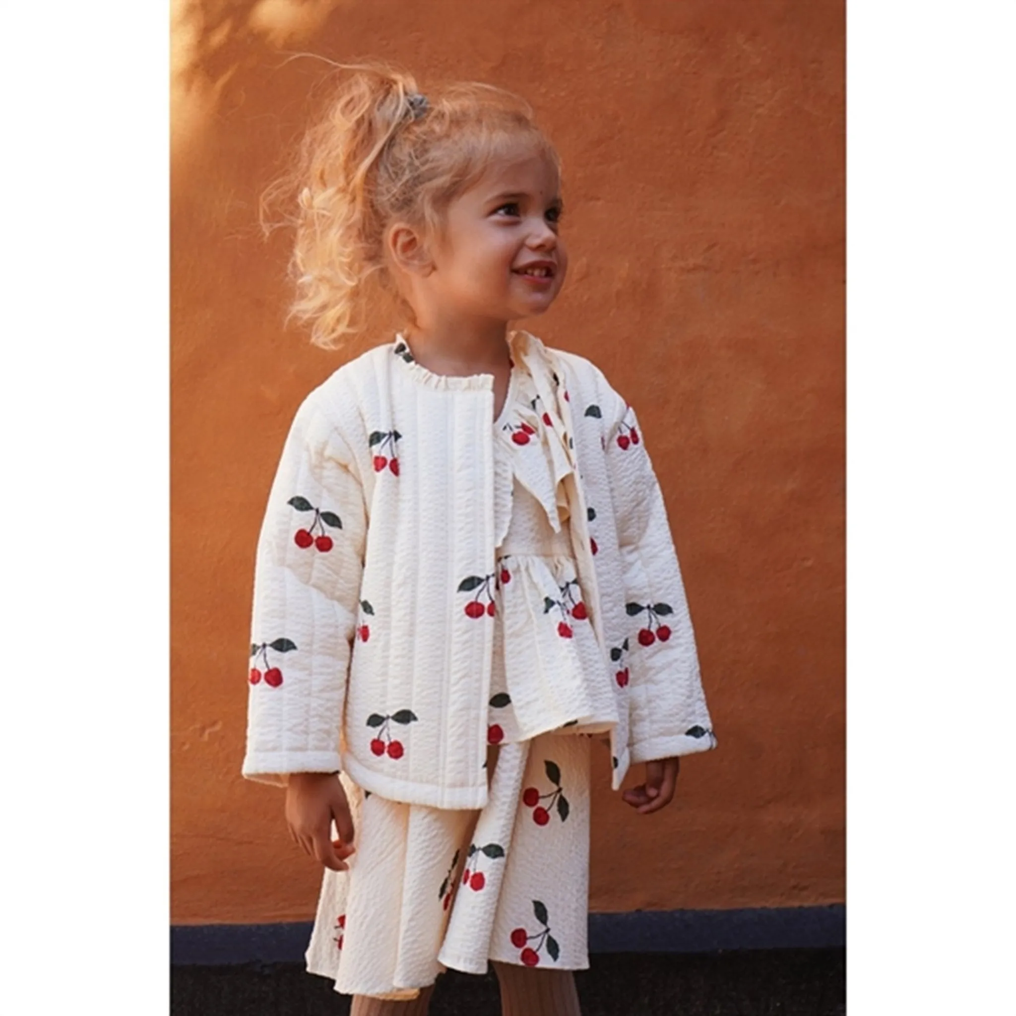 Jungle Konges Sl?jd Mon Grand Cherry Lunella Quilted Jacket