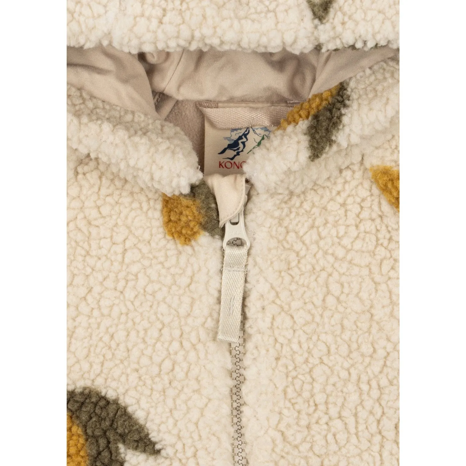 Tall-Fit Hidden-Placket Konges Sl?jd Mon Grand Citron Jody Teddy Onesie Grs