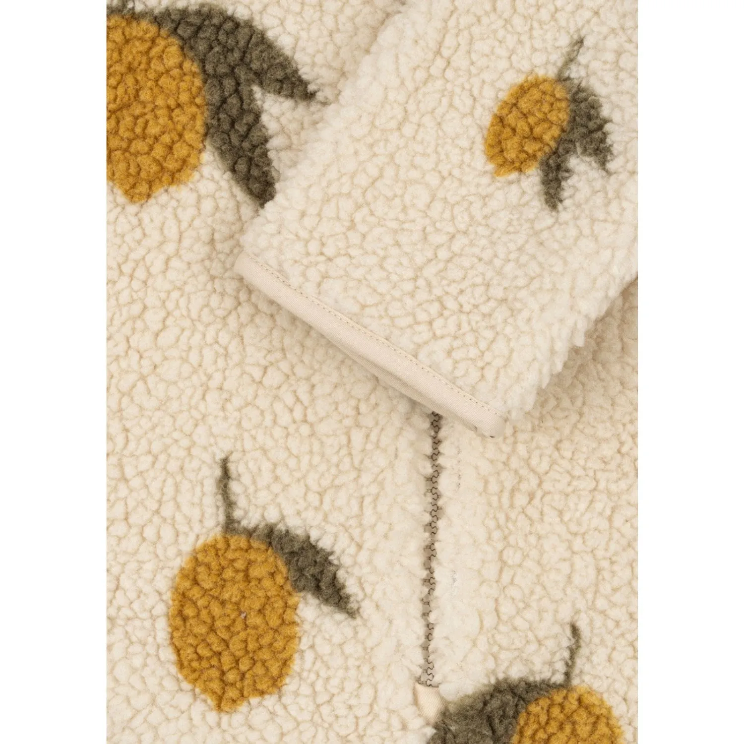 Konges Sl?jd Mon Grand Citron Jody Teddy Onesie Grs Water-Repellent-Finish Casual outing blouse