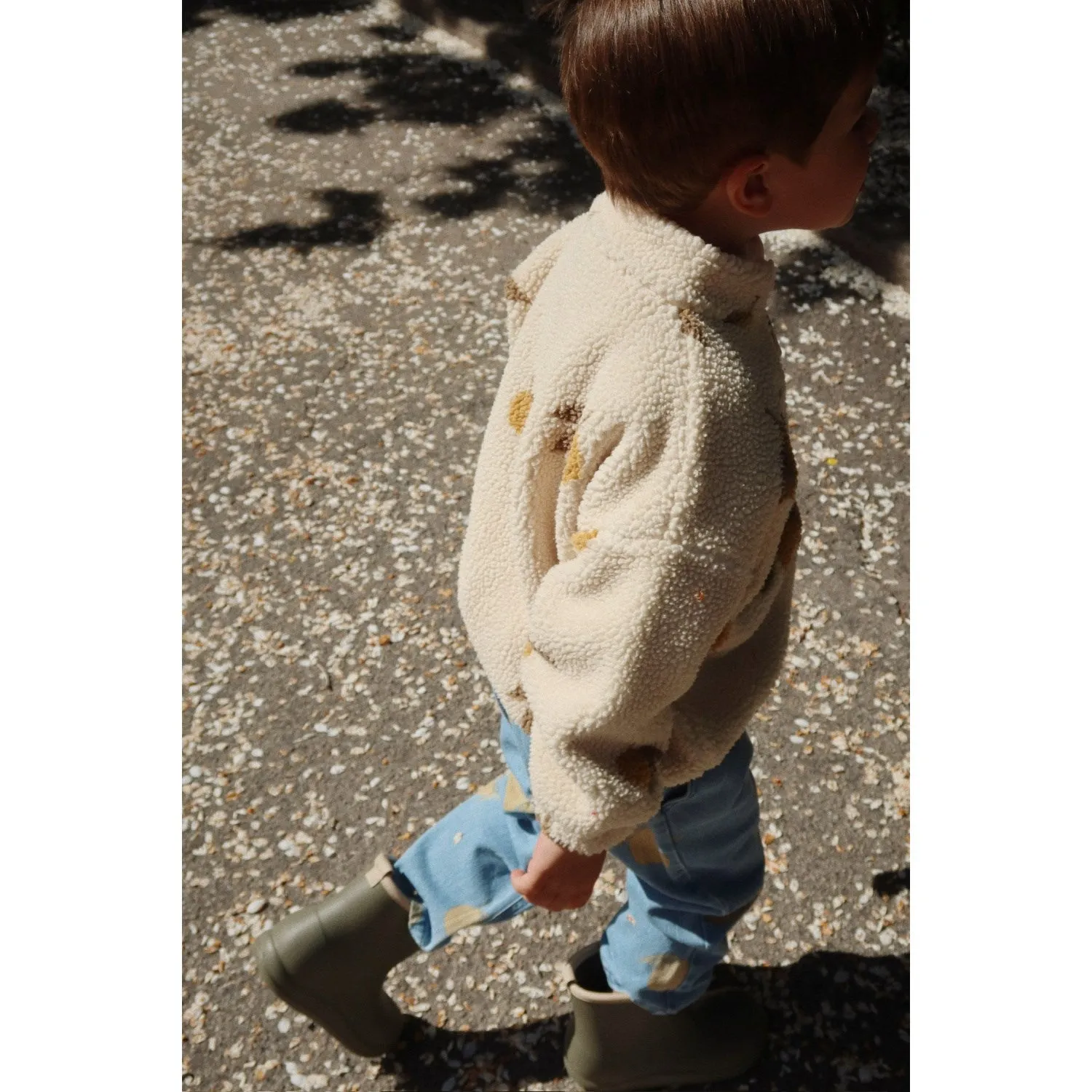 Konges Sl?jd Mon Grand Citron Sage Jody Teddy Jacket Grs Chain Bestow