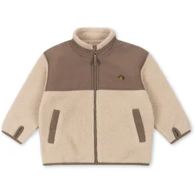 Functional Style Midweight Option Konges Sl?jd Oxford Tan Flynn Fleece Jacket Grs