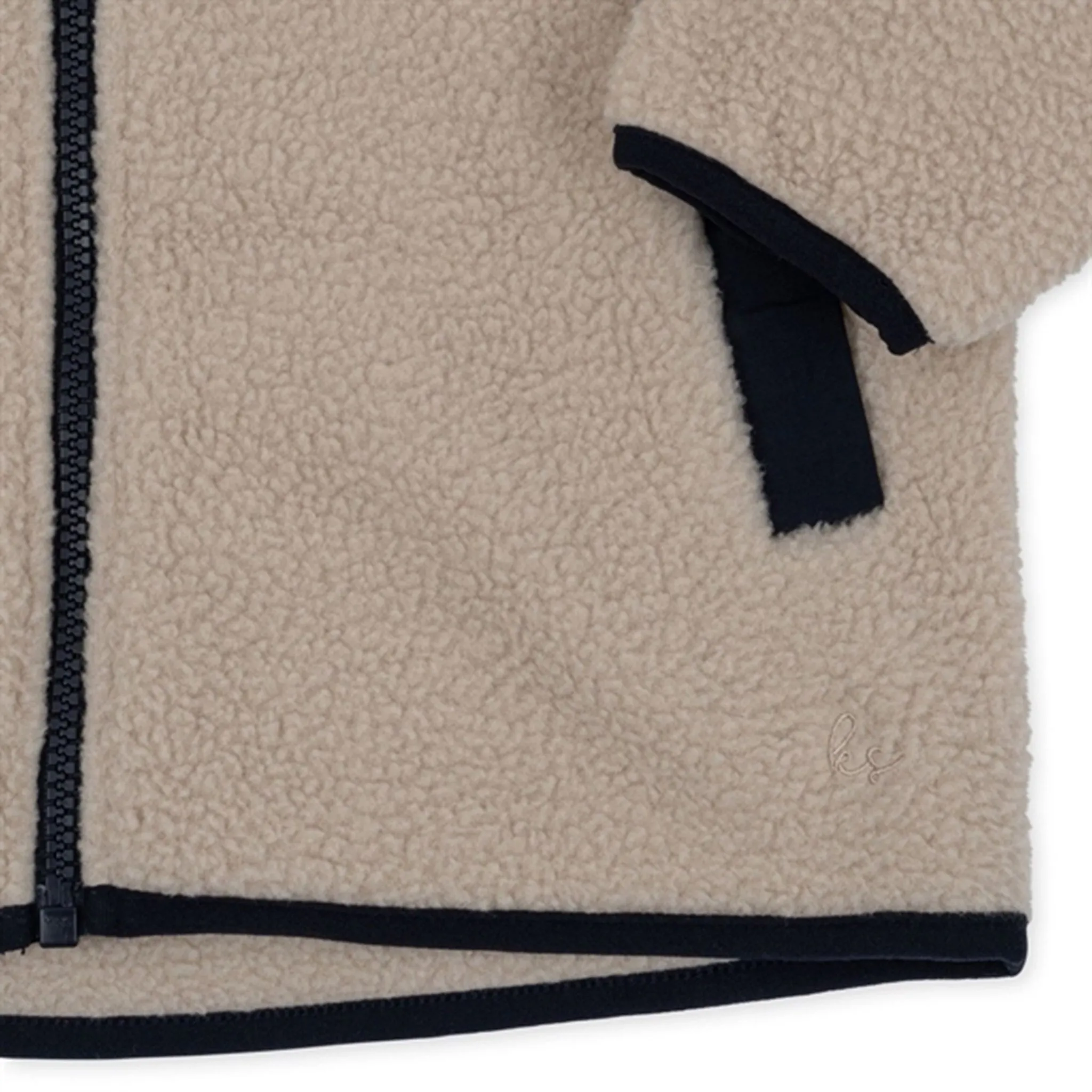 Wireless Headphone Pocket Konges Sl?jd Oxford Tan Flynn Fleece Jacket