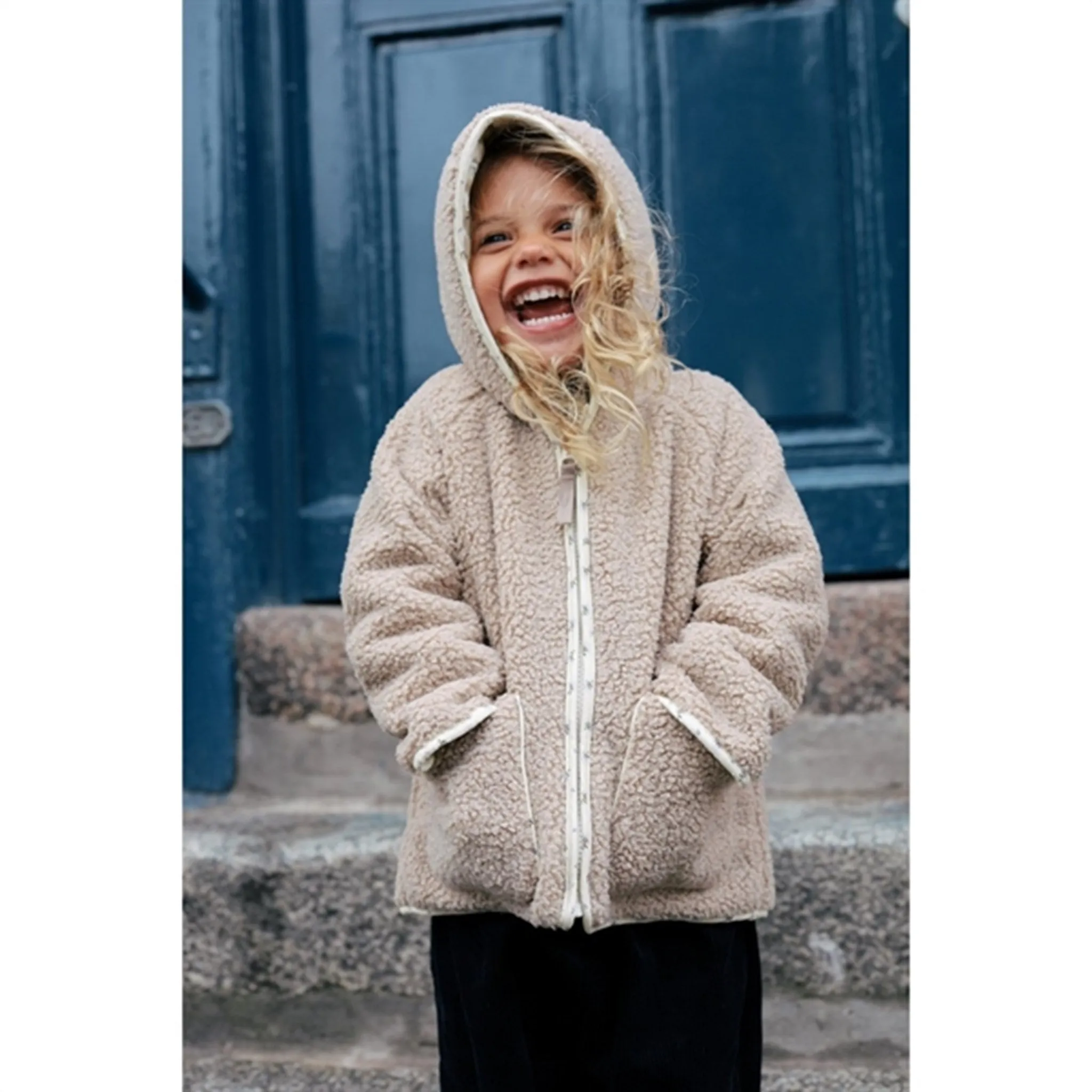 Konges Sl?jd Oxford Tan Grizz Teddy Jacket Improve suitable for beach vacations