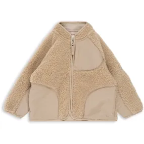 Konges Sl?jd Oxford Tan Teddy Cardigan Statement Piece