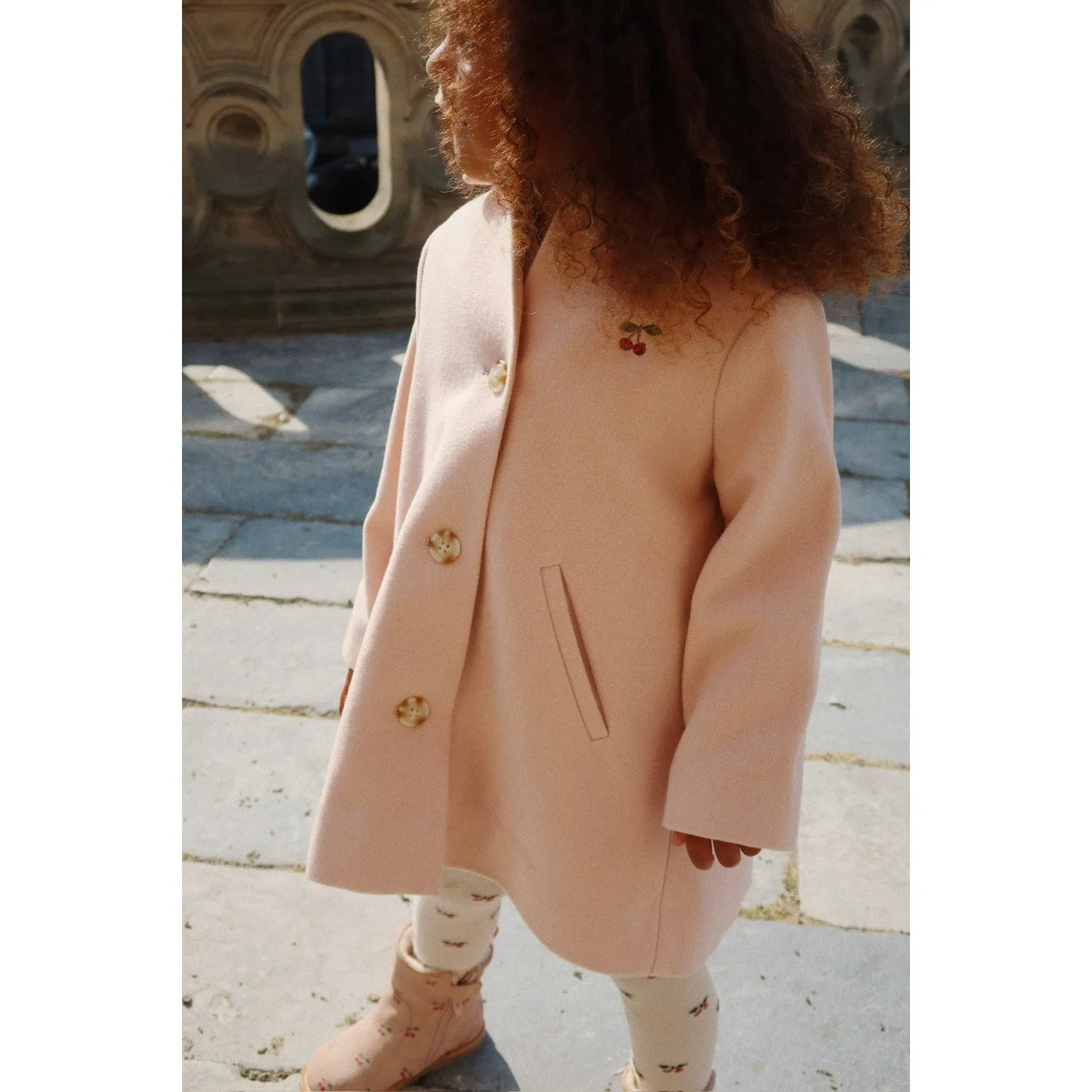 Konges Sl?jd Peach Whip Novella Coat Reinforced Stress Points Headband