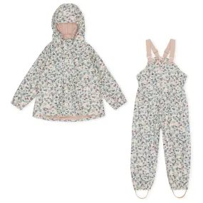 Outdoor Ready Foggy Weather Gear Konges Sl?jd Rainy Palme Rain Set Dino Blue