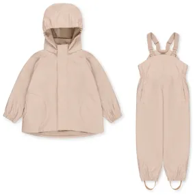 Konges Sl?jd Rainy Palme Rain Set French Oak Flexible Commuter Layer Layer Friendly