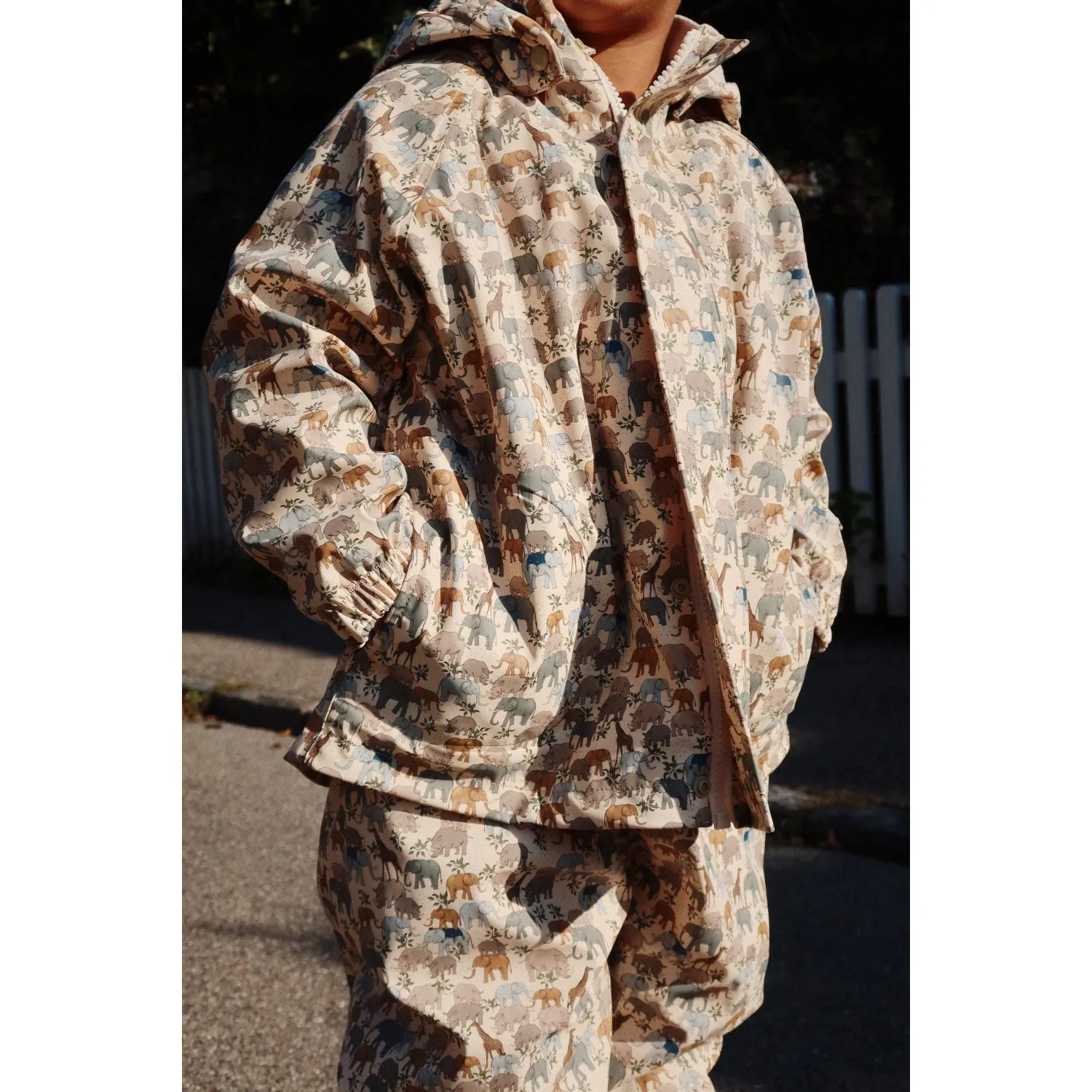 Konges Sl?jd Safari Rainy Palme Set Cold Day Wear Travel Layer