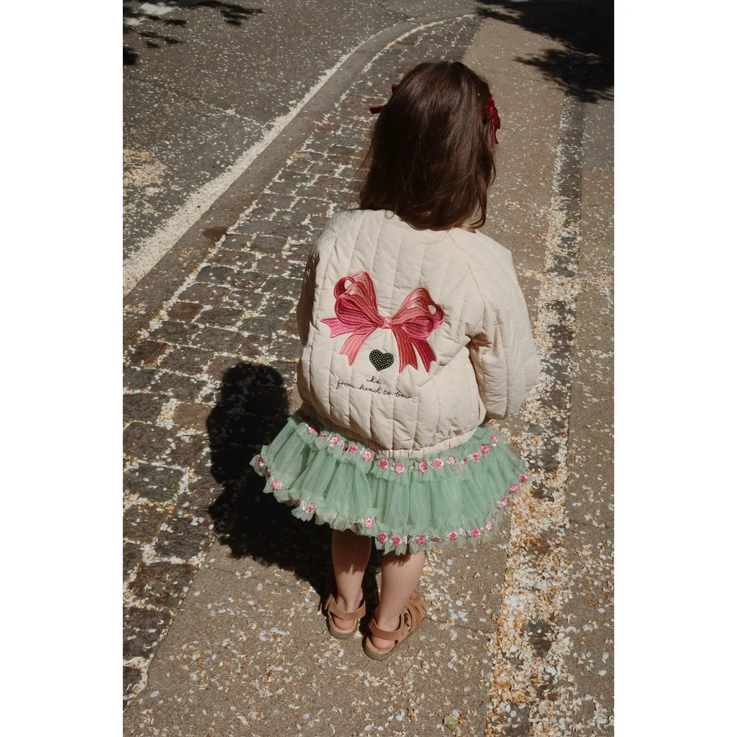 Konges Sl?jd Smoke Gray Juno Bomber Jacket Casual fit blouse Hip-Length