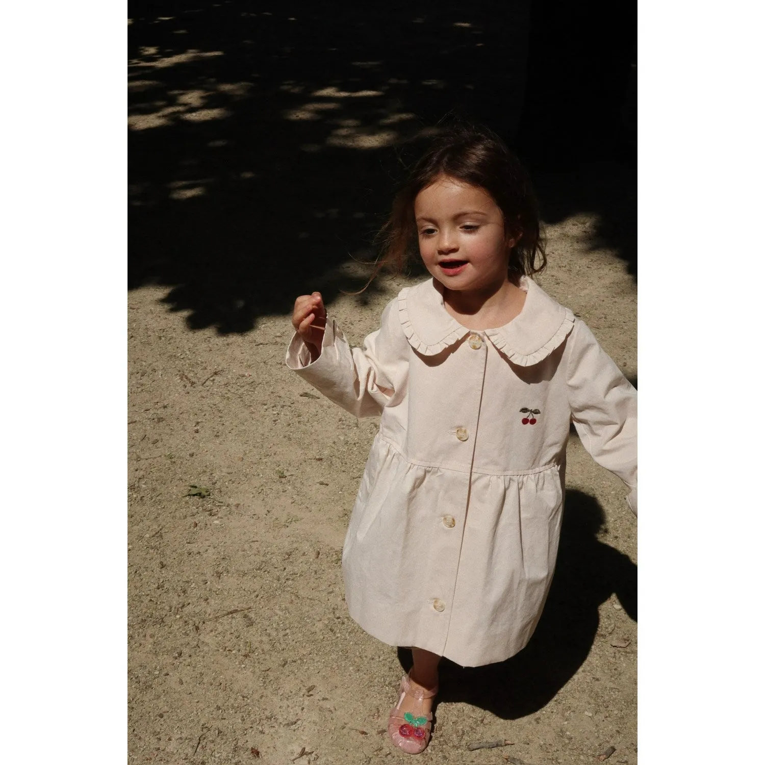 Konges Sl?jd Soft Pink Trenchy Coat neutral - colored