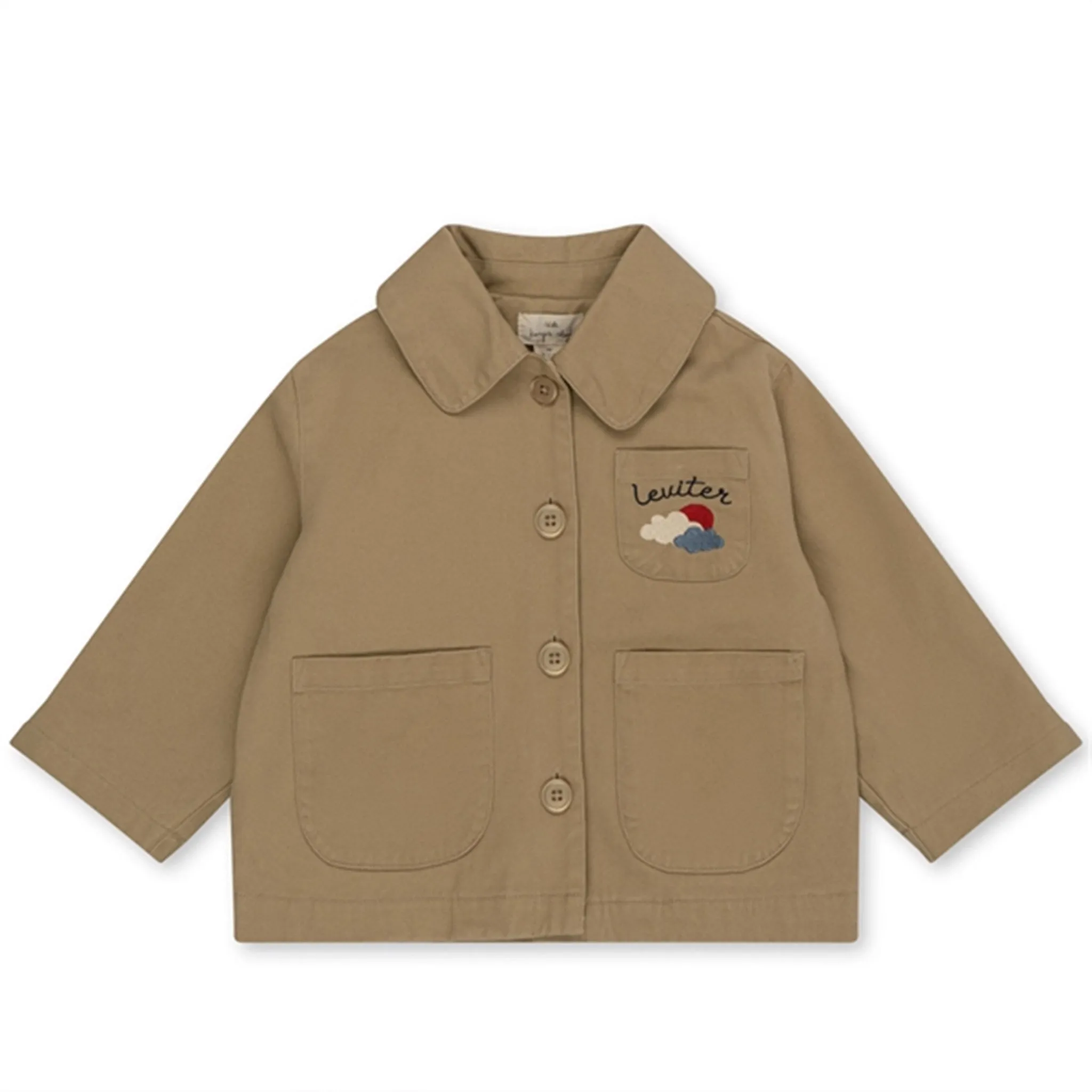 quilted Father's Day Konges Sl?jd Starfish Mon Worker Jacket