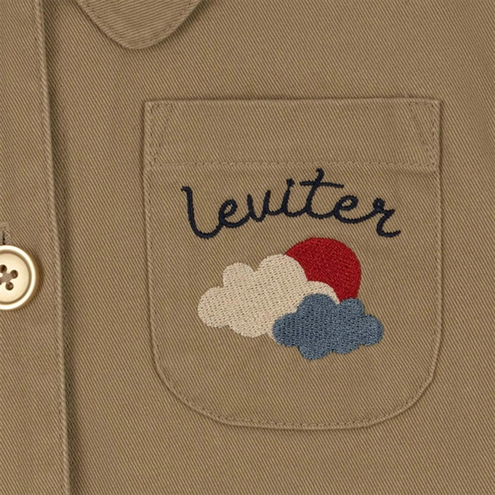 Konges Sl?jd Starfish Mon Worker Jacket cloudy