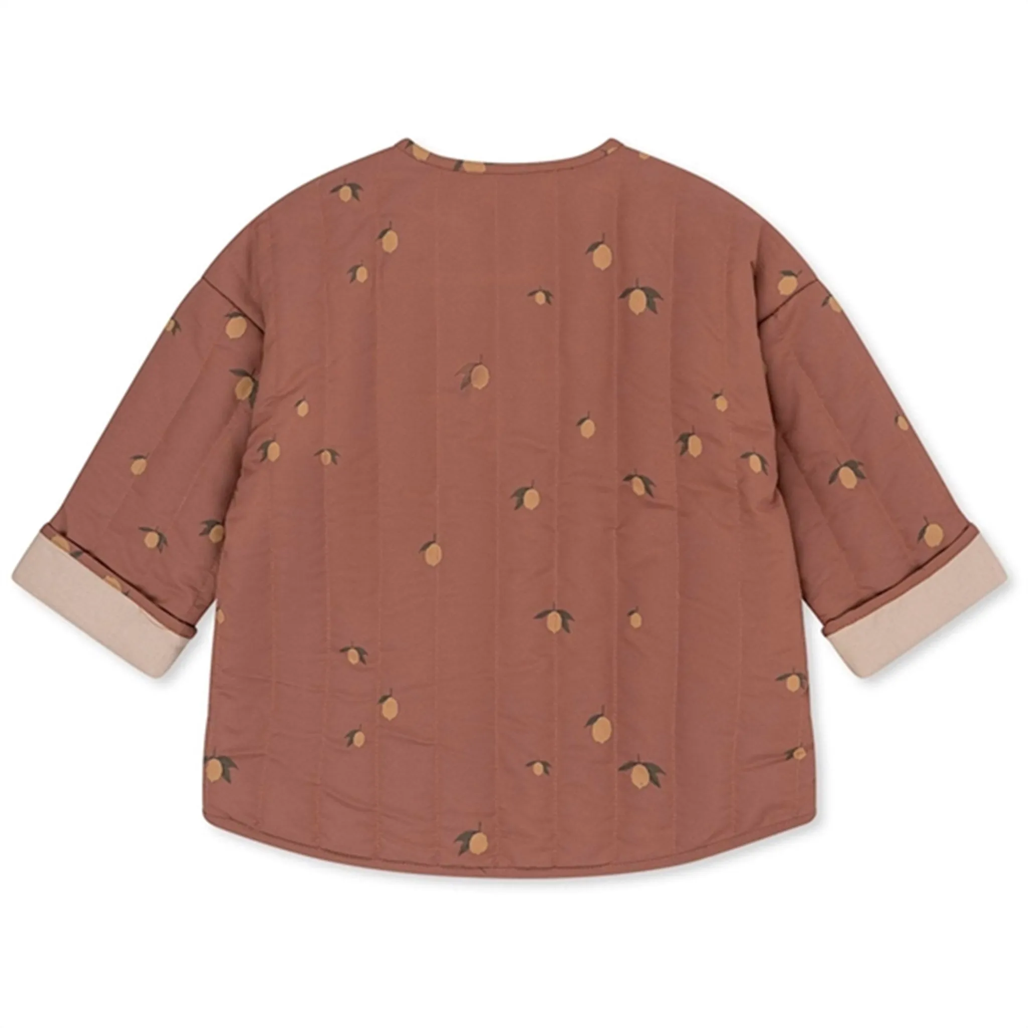 Everyday-Use Bright-Hue Konges Sl?jd Stormy Thermo Jacket Brown Lemon