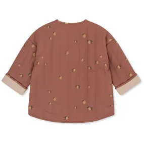 Everyday-Use Bright-Hue Konges Sl?jd Stormy Thermo Jacket Brown Lemon