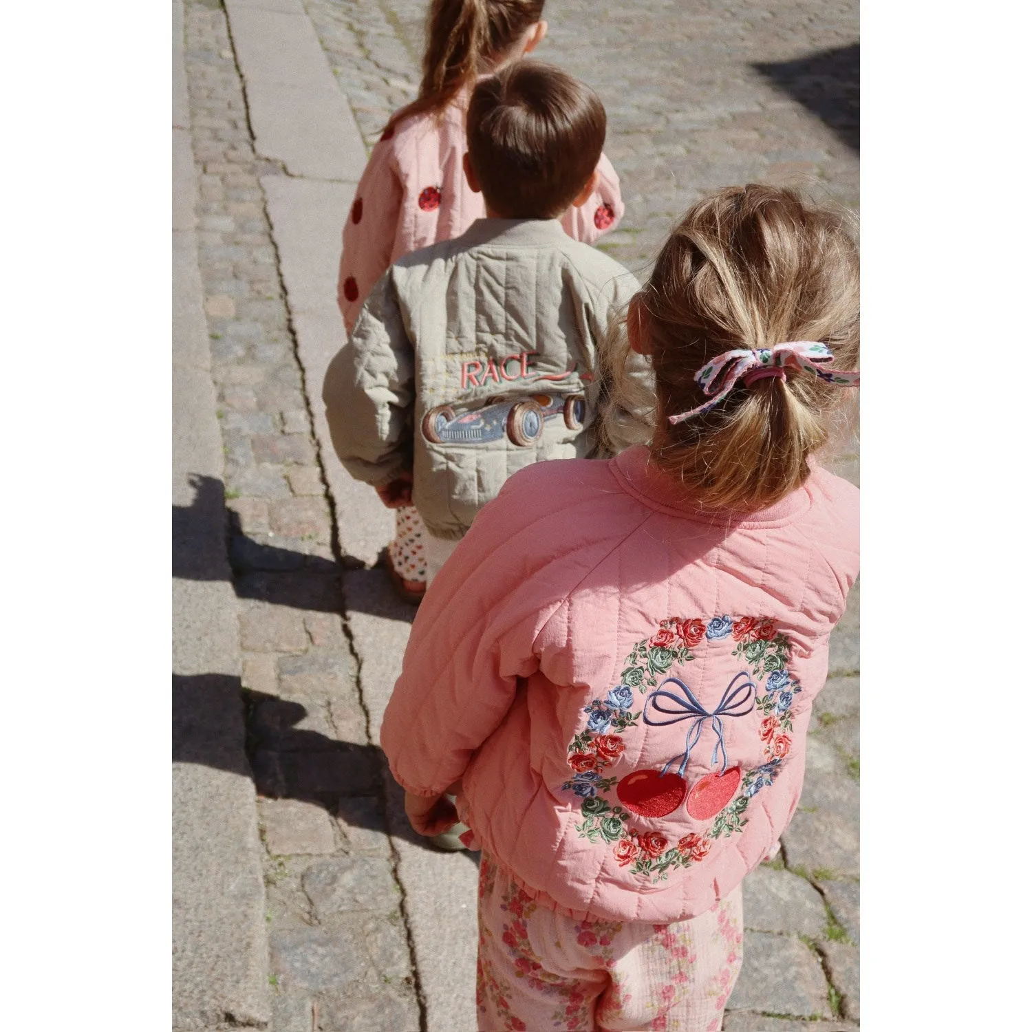 Compressible Breathable Konges Sl?jd Strawberry Ice Juno Bomber Jacket