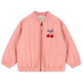 and Cozy relaxed blouse. Relaxed-fit Konges Sl?jd Strawberry Ice Juno Bomber Jacket
