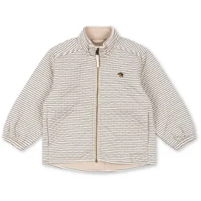 Konges Sl?jd Stripe Bluie Thermo Jacket Grs Tonal-Stitching