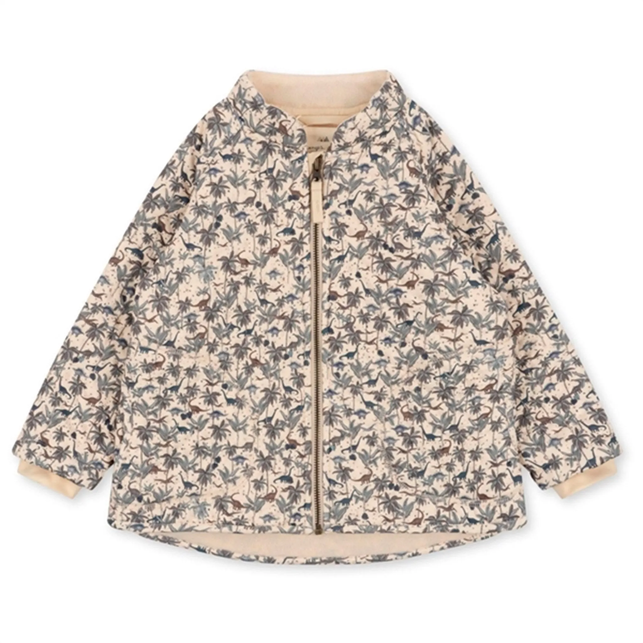 Konges Sl?jd Termo Jacket w. Fleece Dino Blue Trend-Inspired Water-resistant