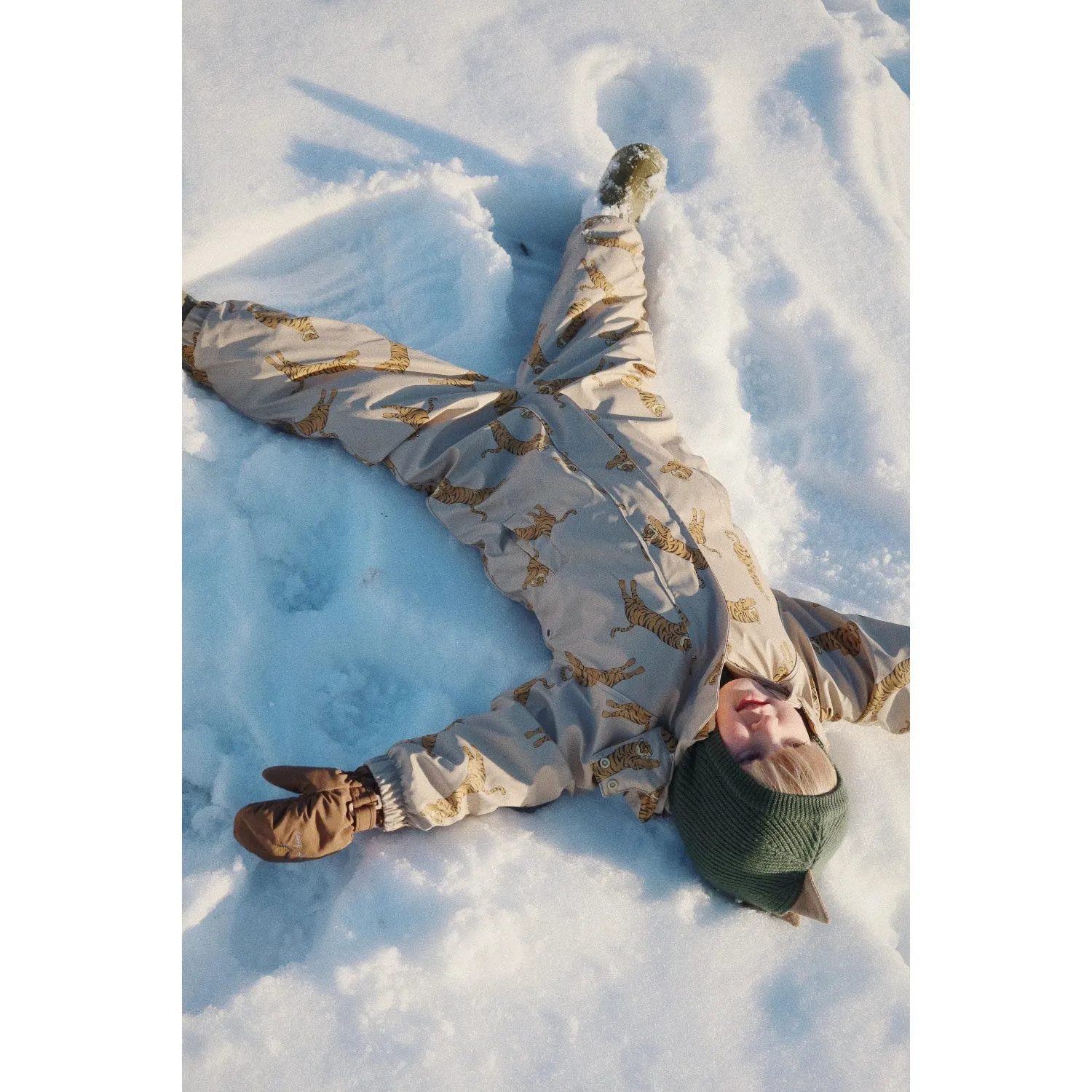 Konges Sl?jd Tiger PU Snowsuit Linen-Blend Birthday-Celebration