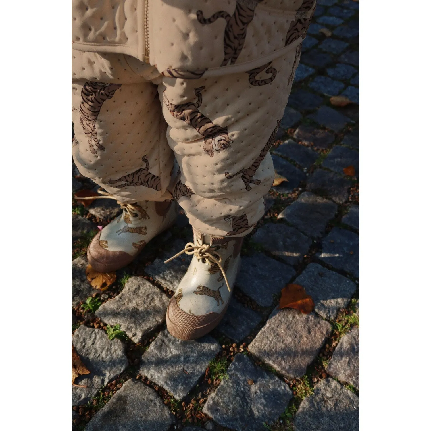 Konges Sl?jd Tiger Thermo Pants Grs Lace-Trim