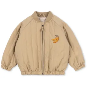 Lace-Trim Editor??s-Pick Konges Sl?jd Travertine Juno Bomber Jacket