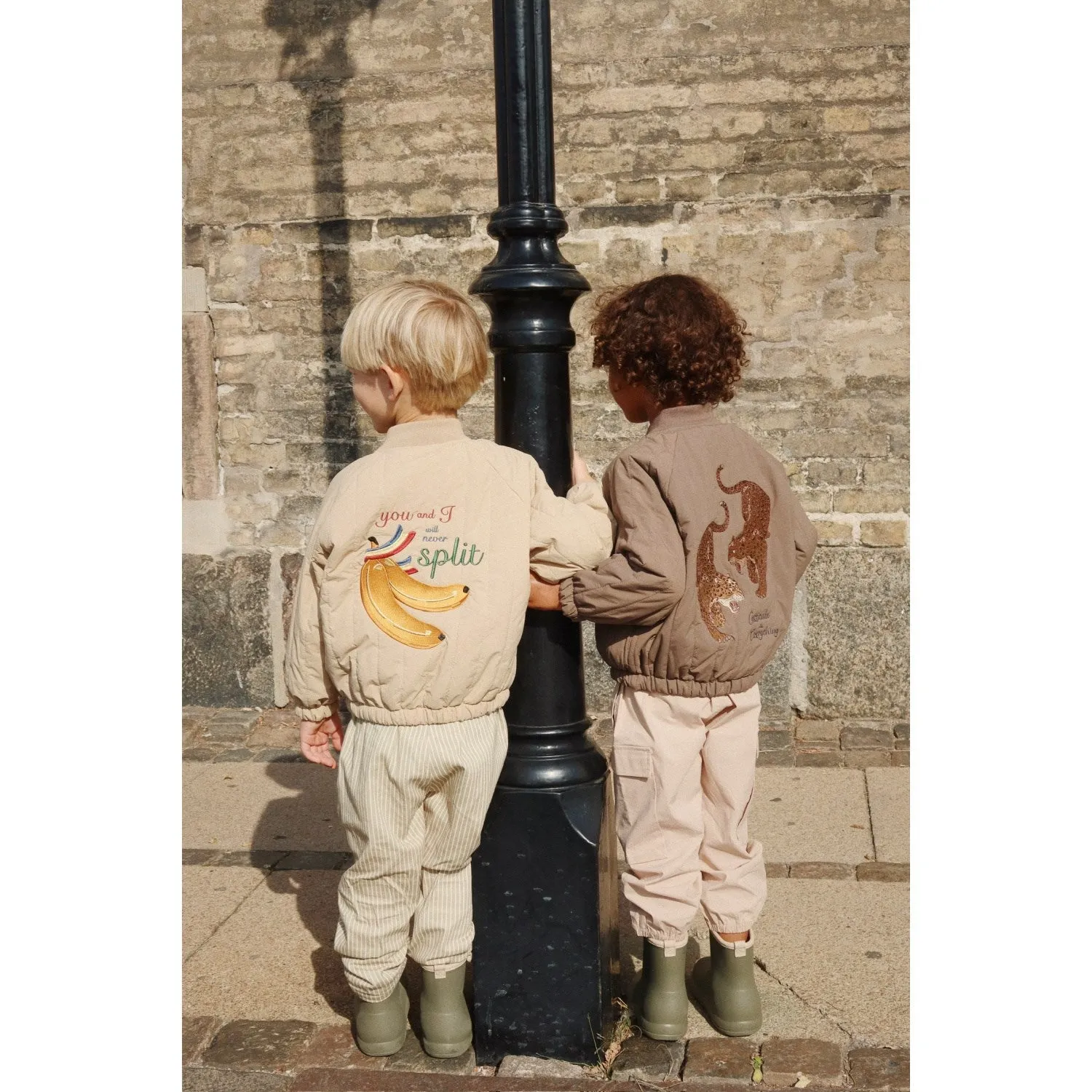 Konges Sl?jd Travertine Juno Bomber Jacket Luxury-Fabric Capsule-Wardrobe