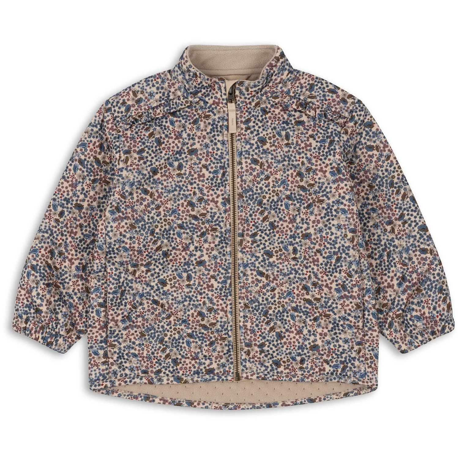 Konges Sl?jd Vivi Fleur Thermo Frill Jacket Grs Mesh-Sleeve