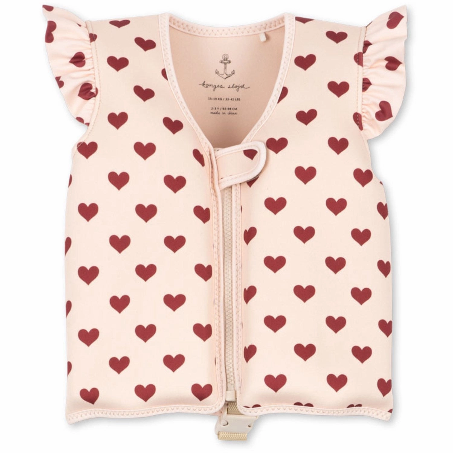 Konges Sl?jd Amour Rouge Avery Float Vest Full Coverage Back