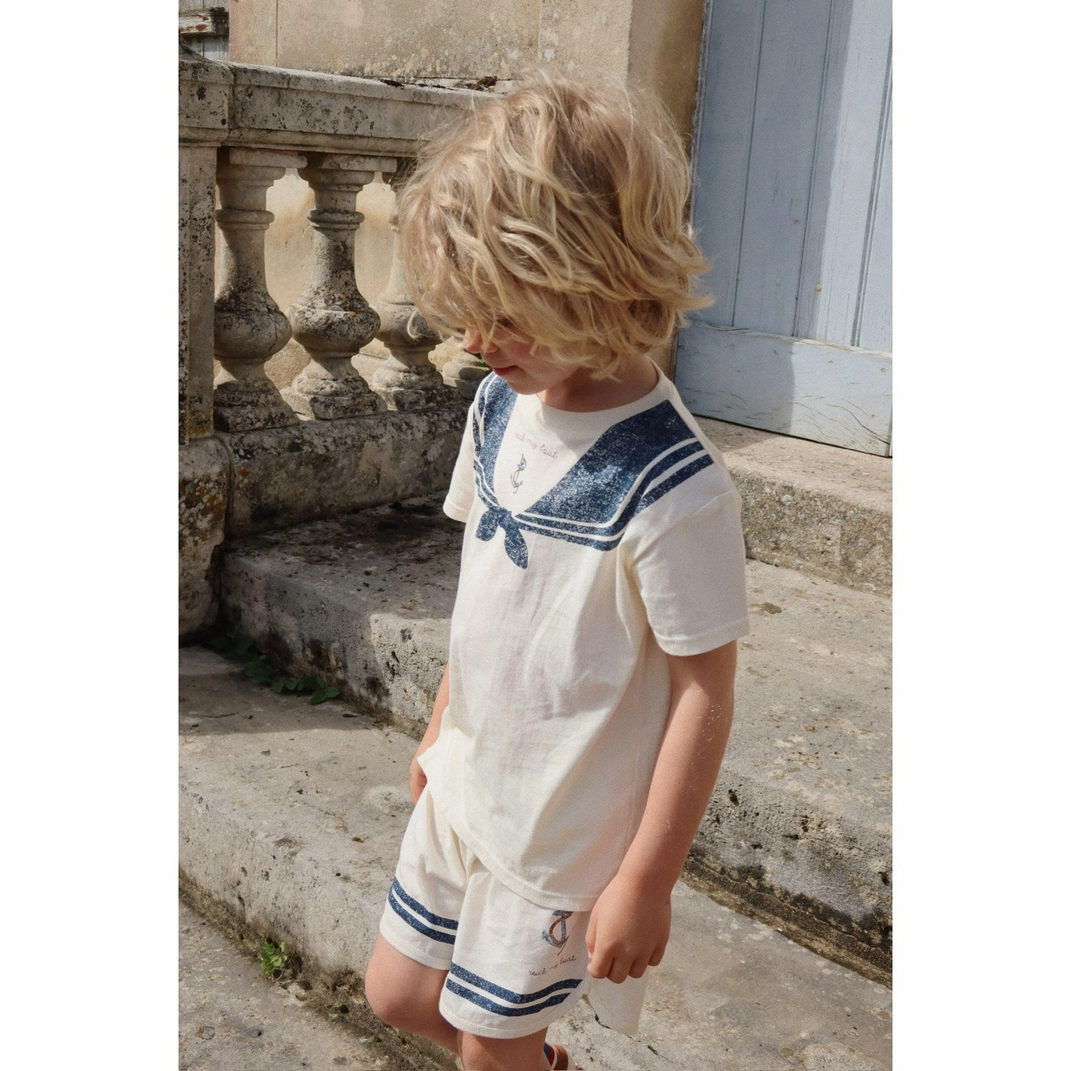 Stretchable Material Breeze Friendly Konges Sl?jd Antique White Famo Set Gots