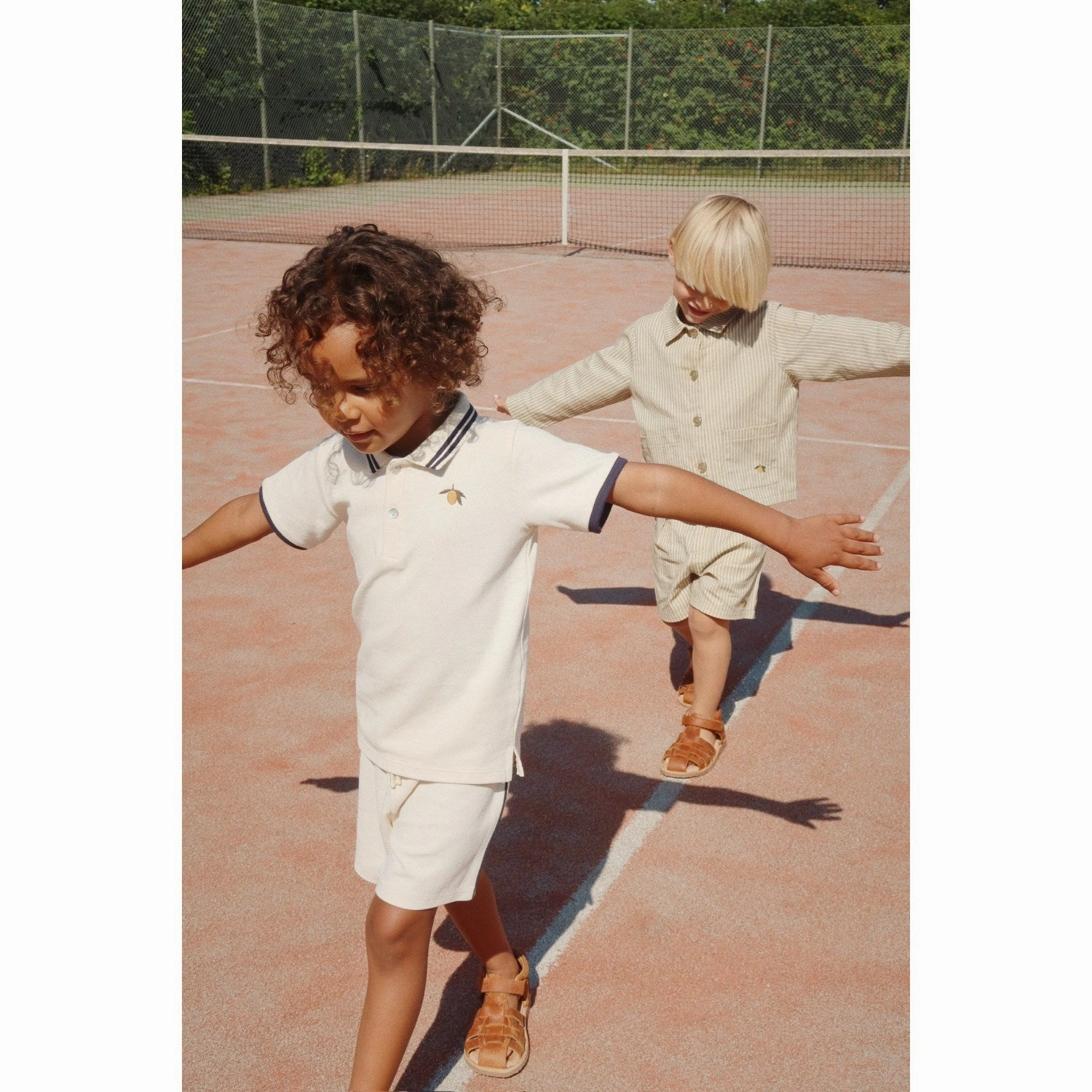 Konges Sl?jd Antique White Florian Shorts Gots surf wear Functional Design