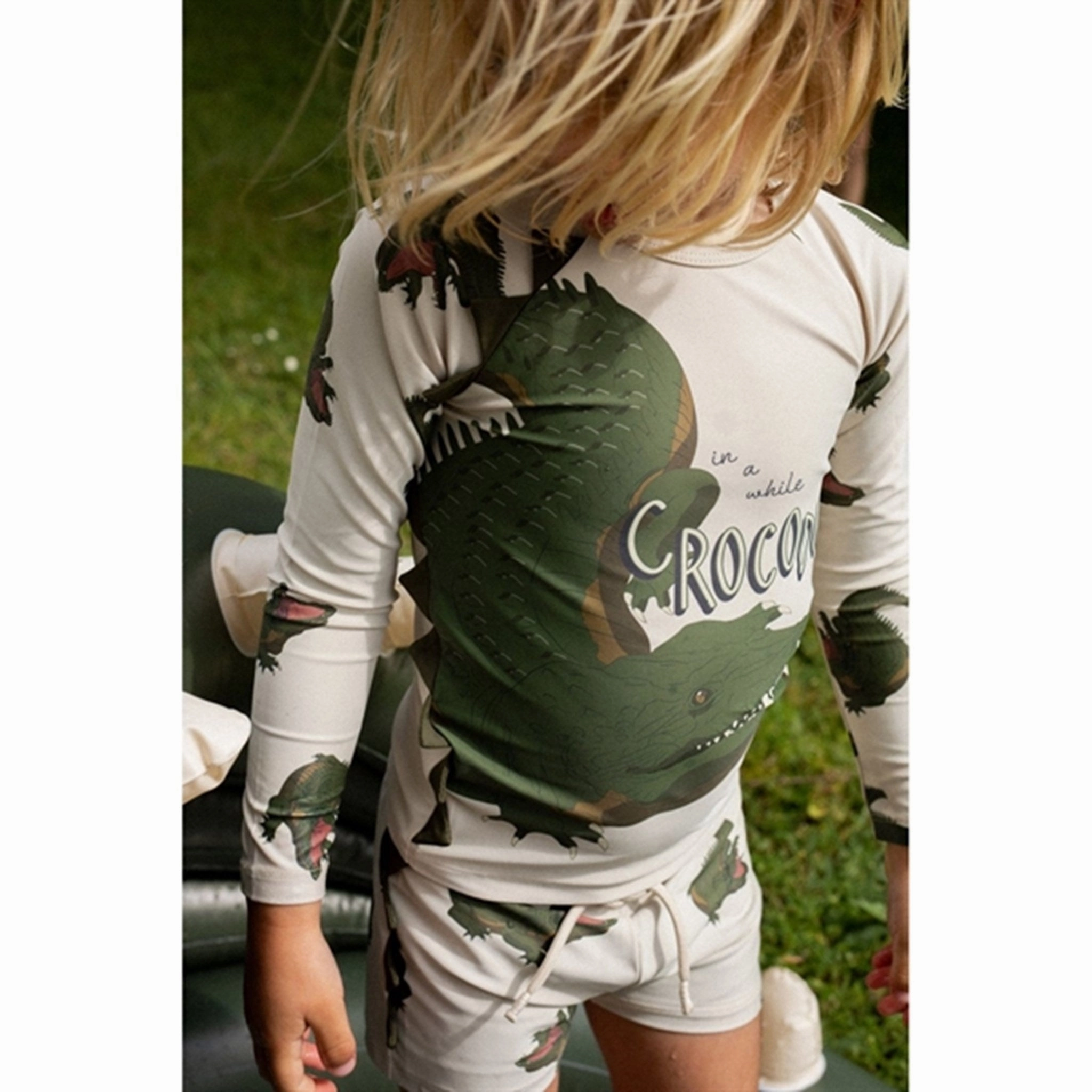 Stay-Put Konges Sl?jd Aster Animal Swim Blouse Kalamata