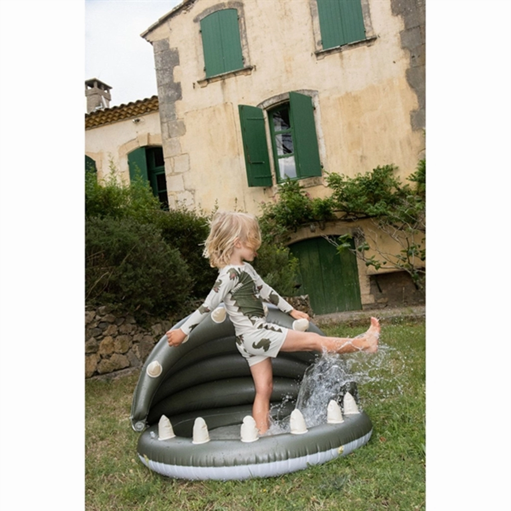 Konges Sl?jd Aster Animal Swim Pants Kalamata Neutral-Palette