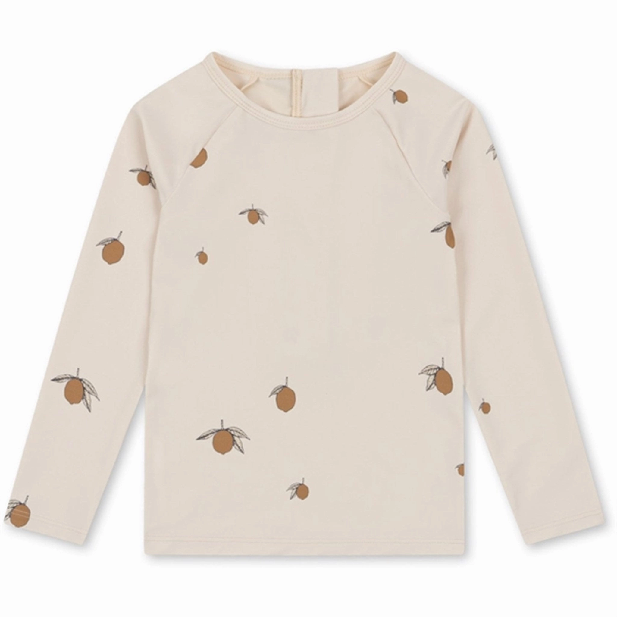 Konges Sl?jd Aster Swim Blouse Lemon Water Lover Thermal Insulation Layer