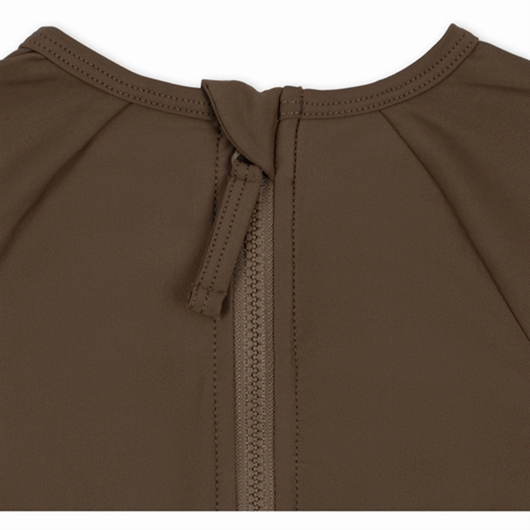 Konges Sl?jd Aster Swim Blouse Shitake Front-Knot