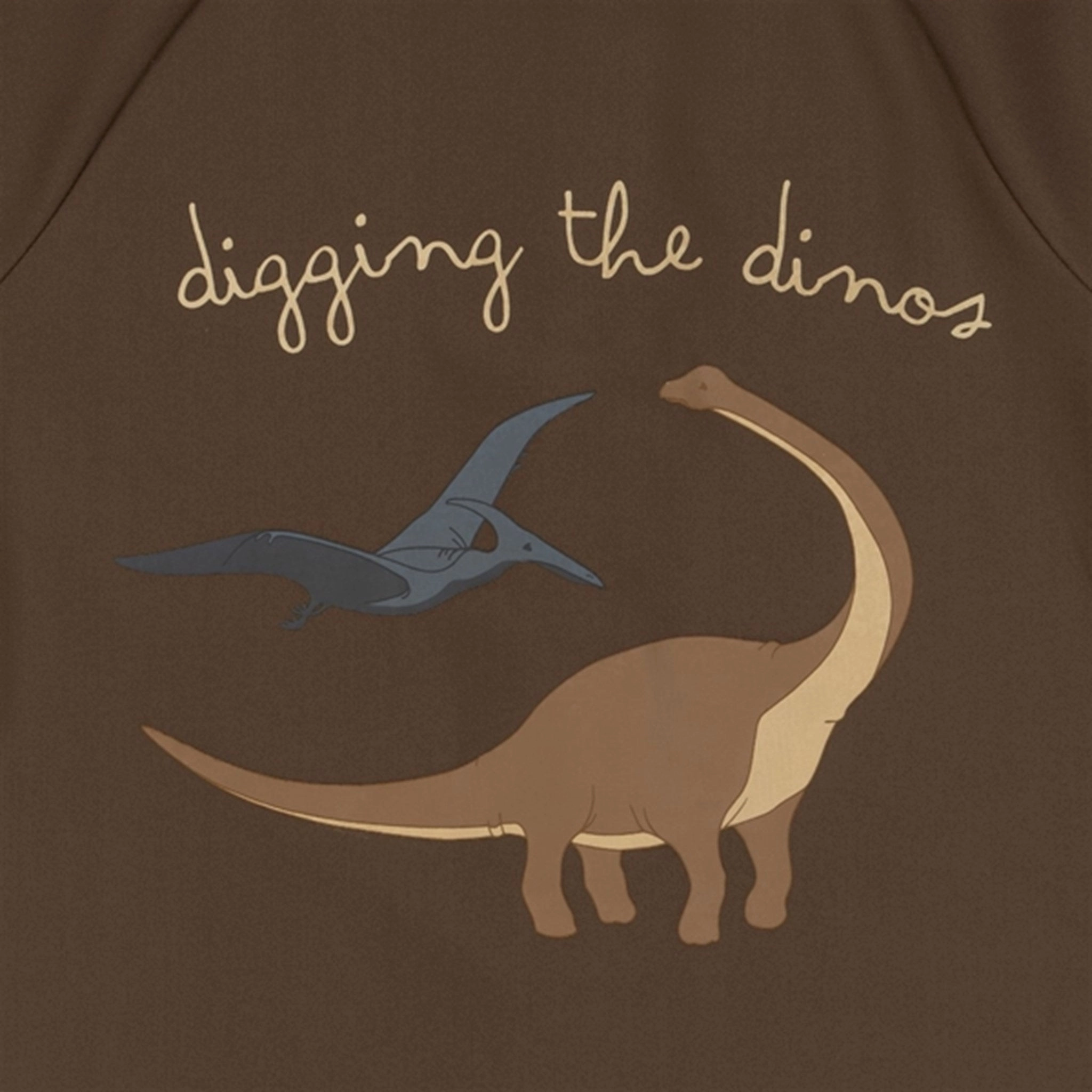 Figure Hugging Konges Sl?jd Aster Swim Blouse Shitake