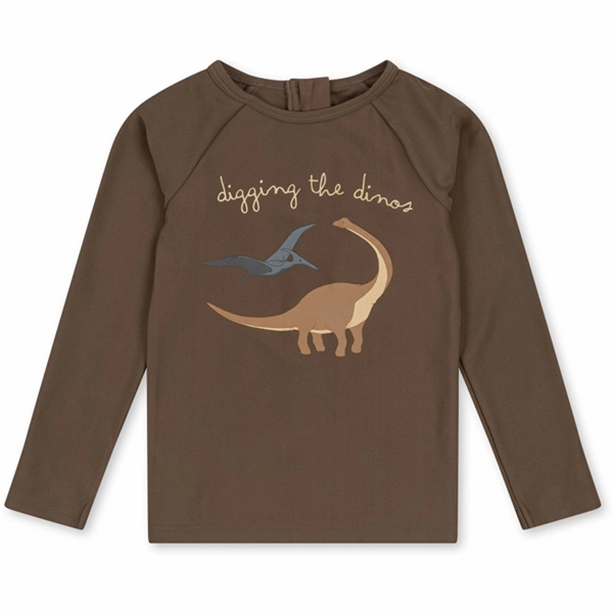 Konges Sl?jd Aster Swim Blouse Shitake Coastal Lifestyle Bonded Seamless Edge