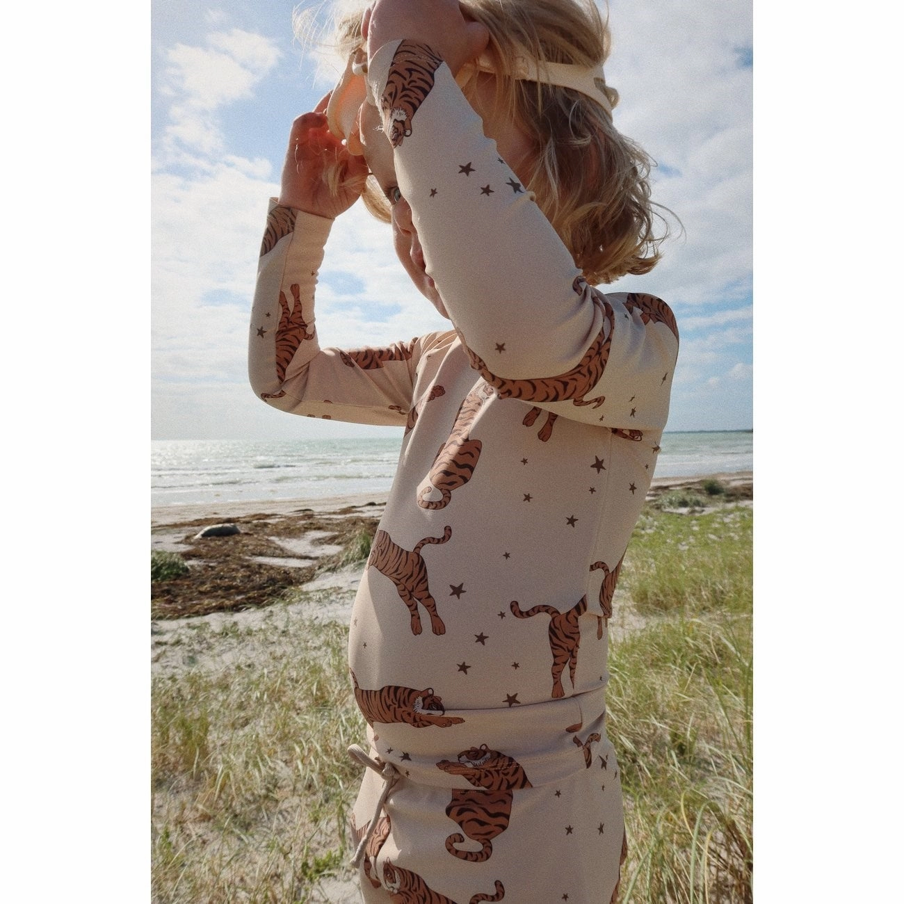 Konges Sl?jd Aster Swim Blouse Tiger Easy Breezy